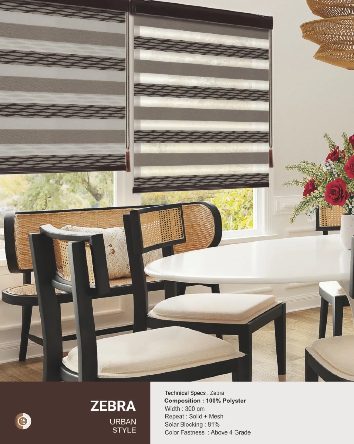 Johnson Zebra Window Blinds – URBAN STYLE