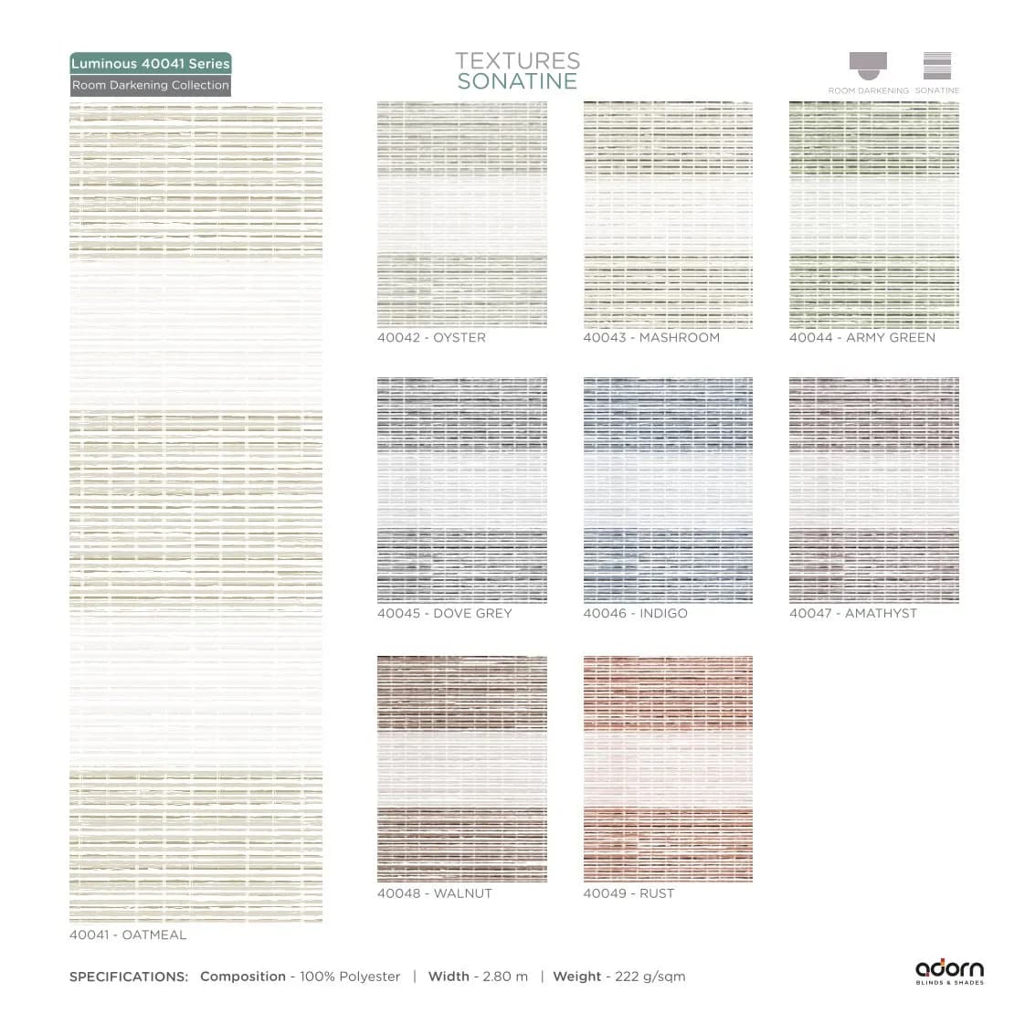 AD Vision Collection Vol-3 – Textures Sonatine 40041 OATMEAL
