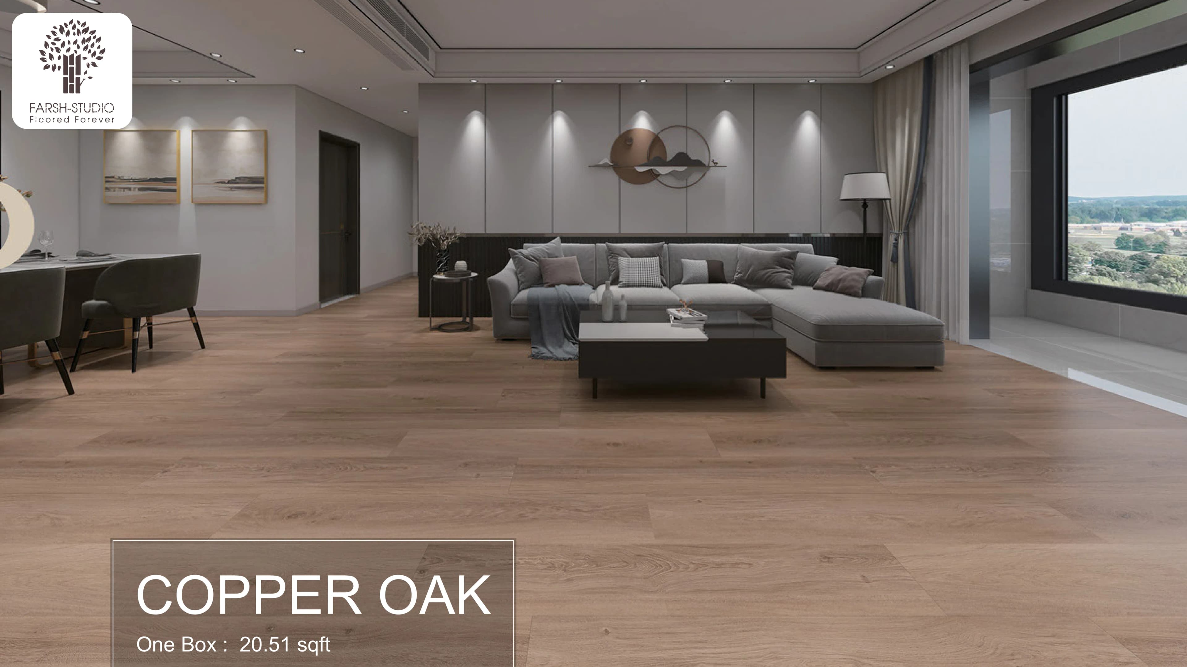 Copper Oak Wooden Flooring - Premium Quality & Timeless Charm