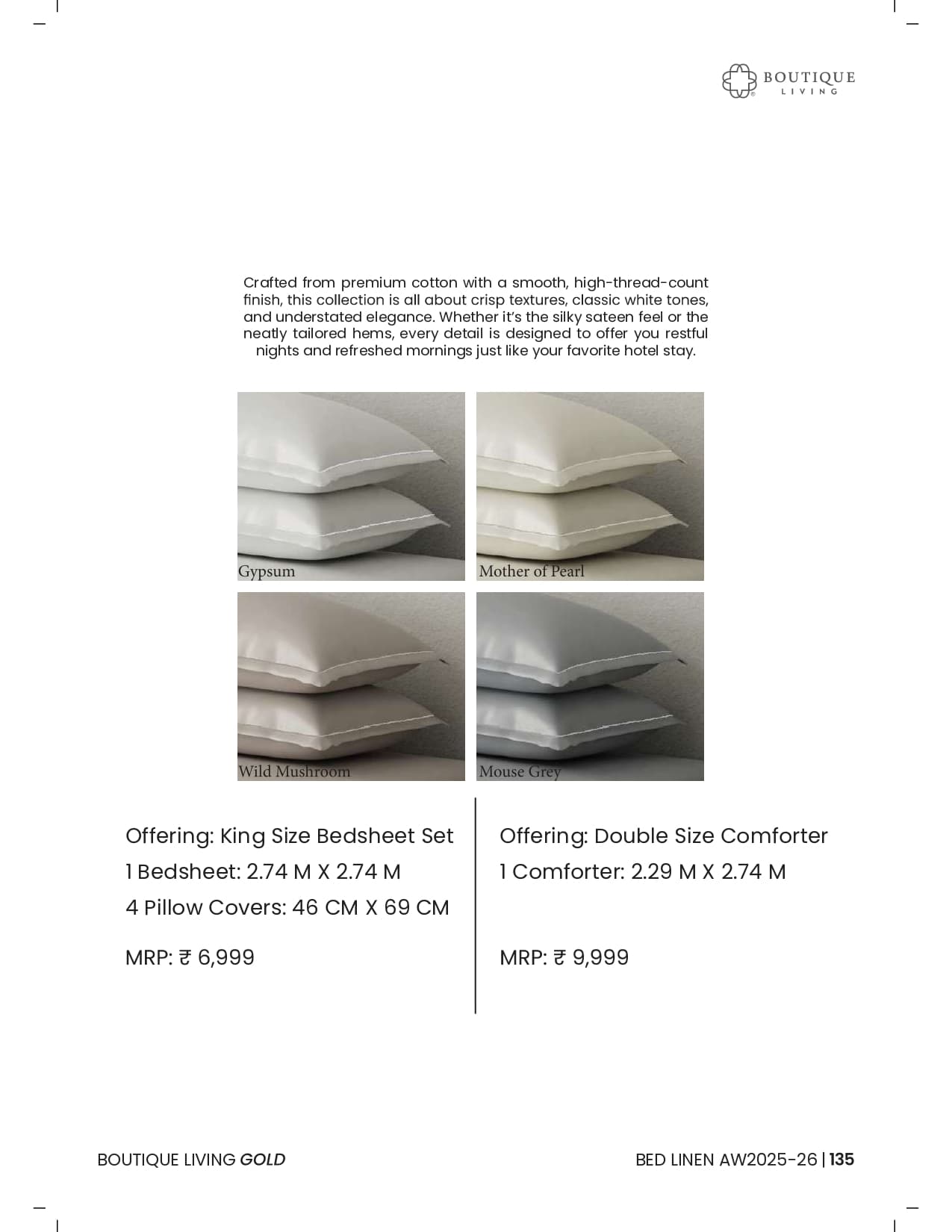 Luxeloom Dyed Double Size Comforter