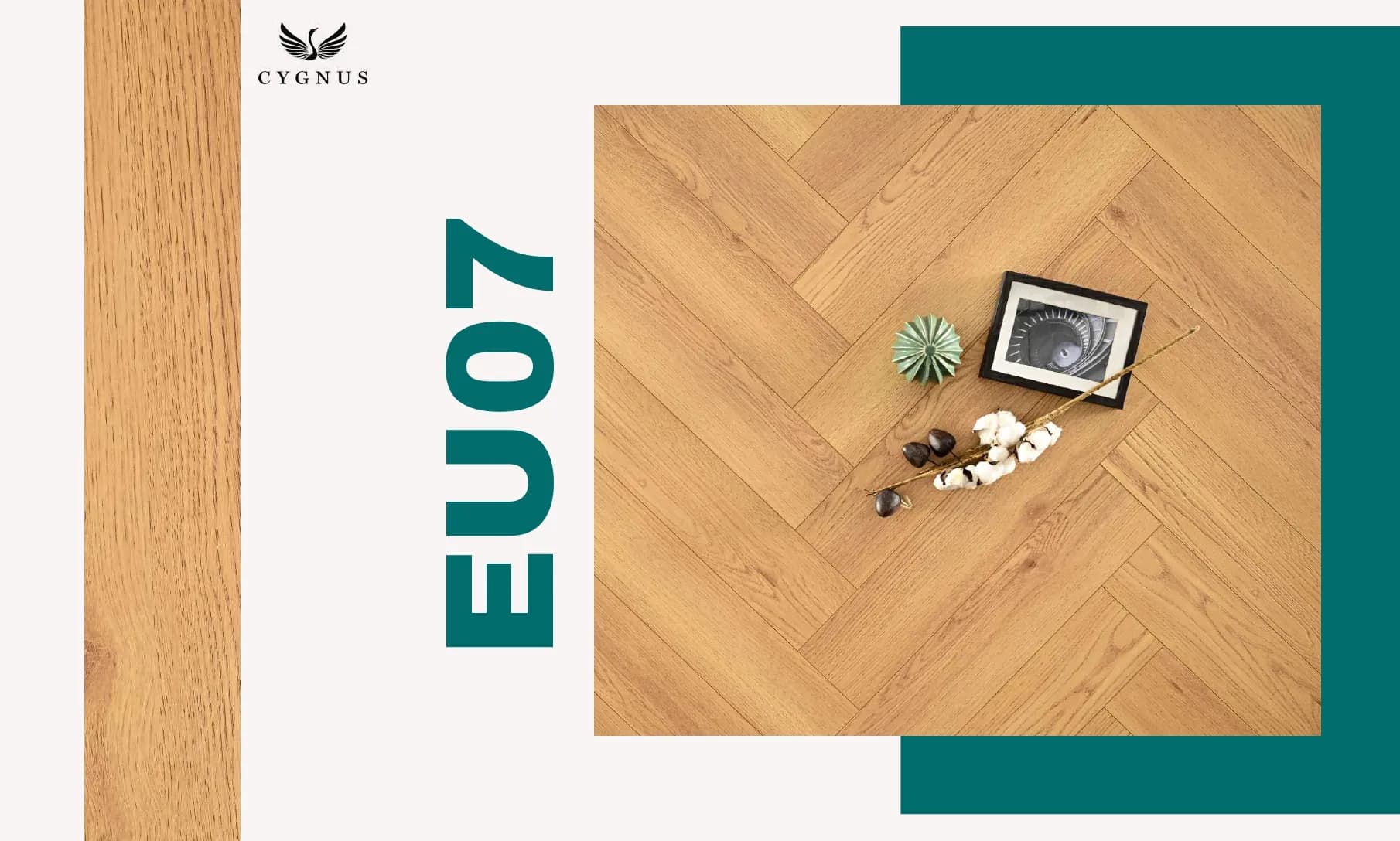 EU07 WS Euphoria Herringbone Laminate Flooring - Durable & Stylish