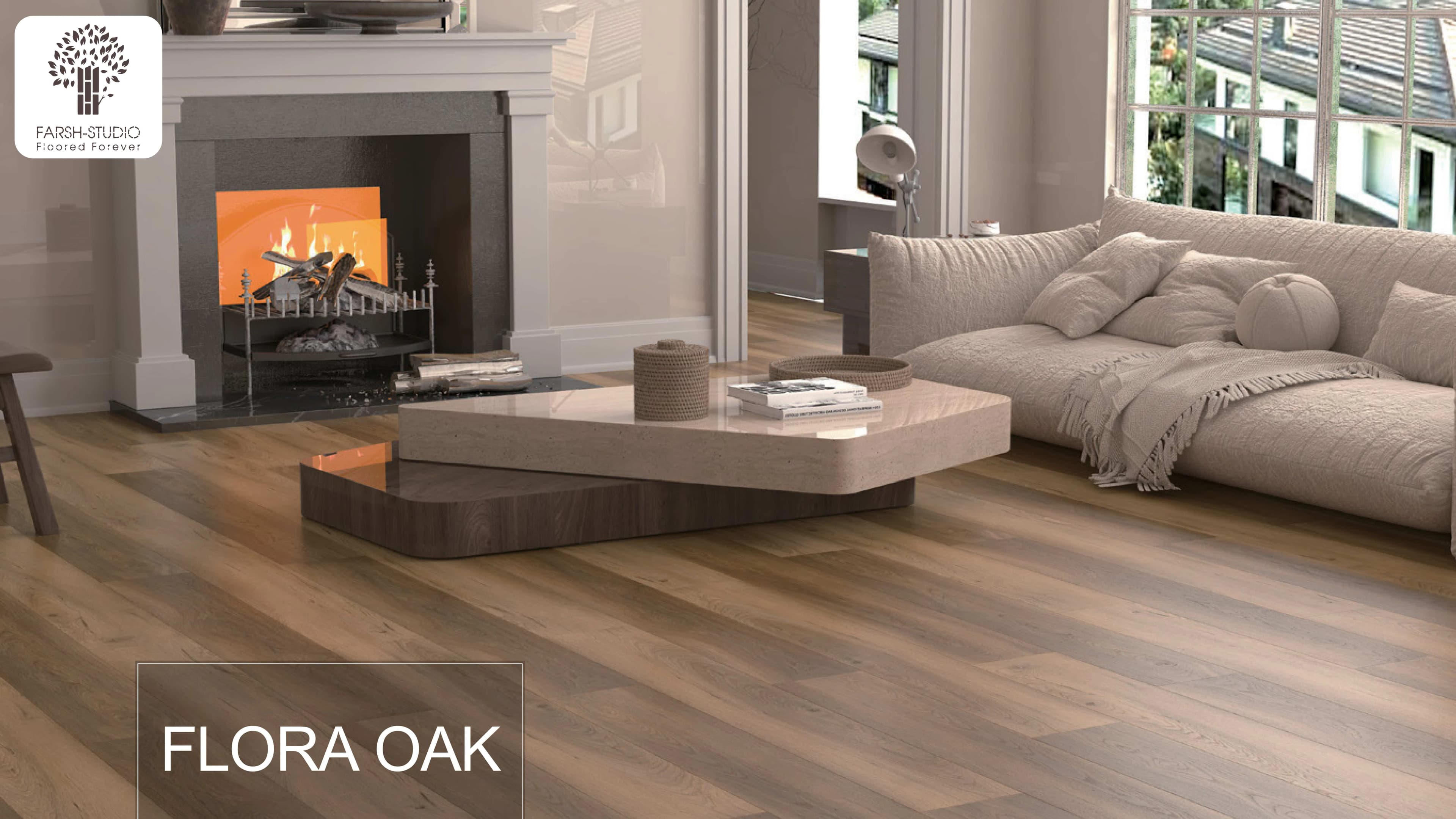 FARSH Floral Oak Flooring