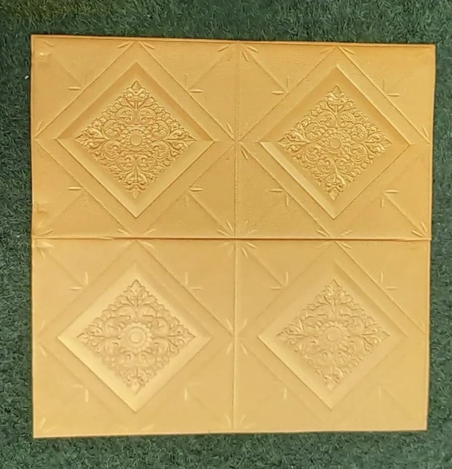 3D Foam Tile 03 - Stylish Wall Decor for Modern Interiors