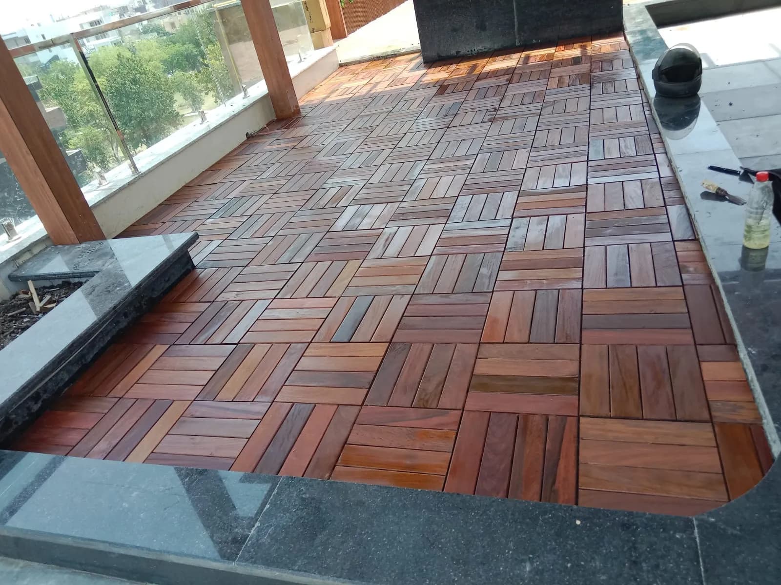 Snap-On IPE Deck Tiles Quick Install