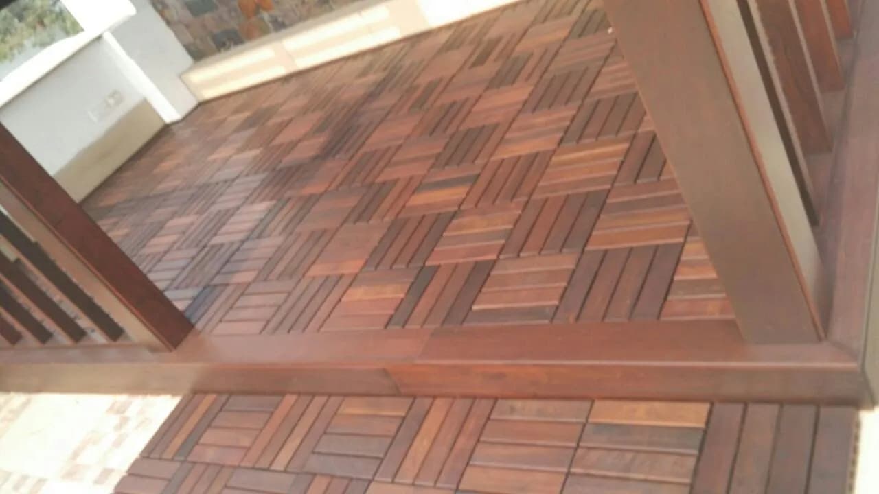 Premium IPE Deck Tiles 24x24 Size
