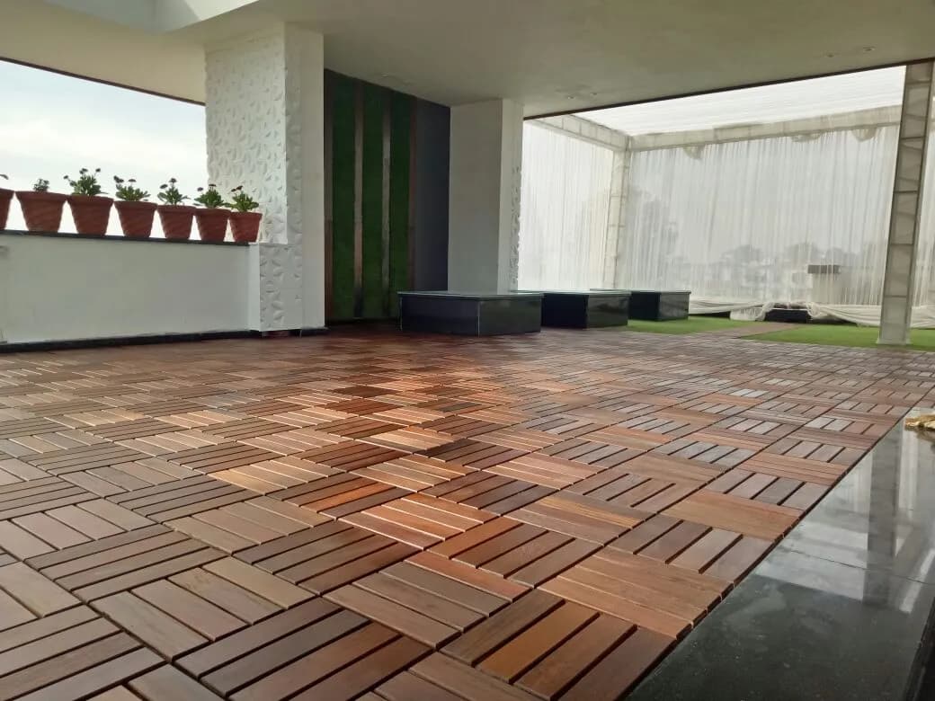 IPE Deck Tiles Waterproof & Rot-Resistant