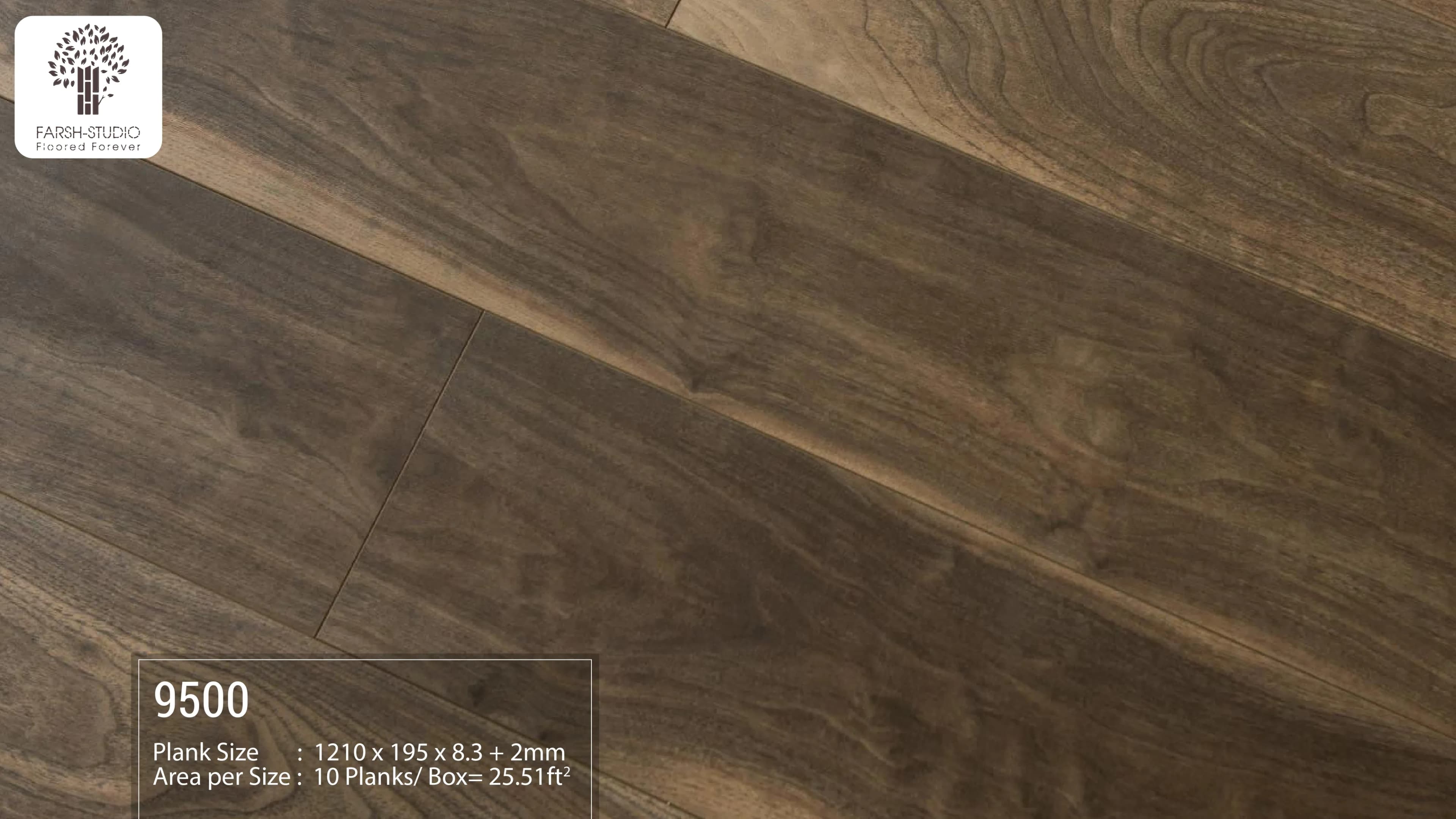 FARSH 9500 Elegant Oak Wooden Flooring - Durable, Stylish, and Easy to Install