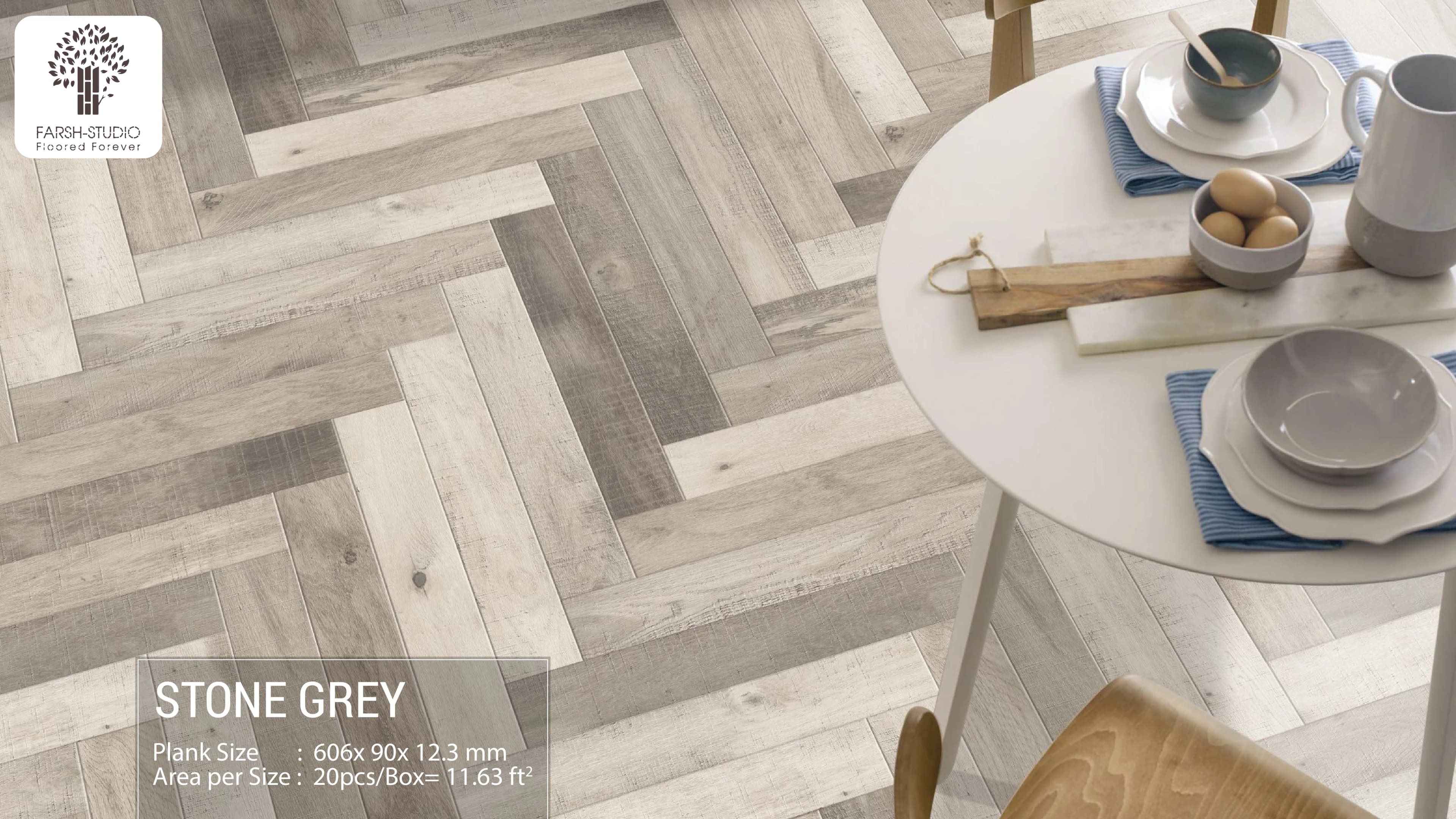 FARSH Stone Grey Flooring