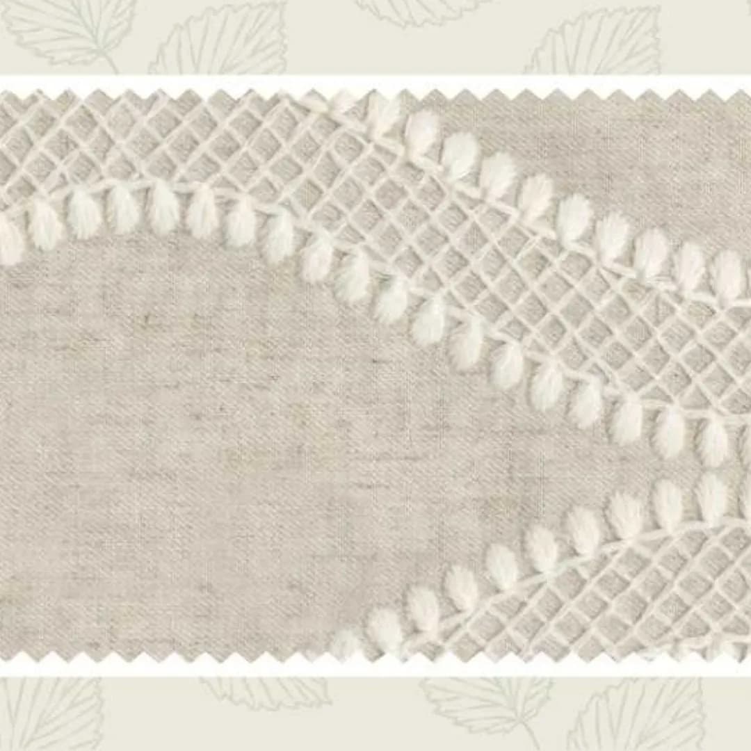 LENA | KARVY34 Upholstery Elegance - Alden Embroidery Fabric