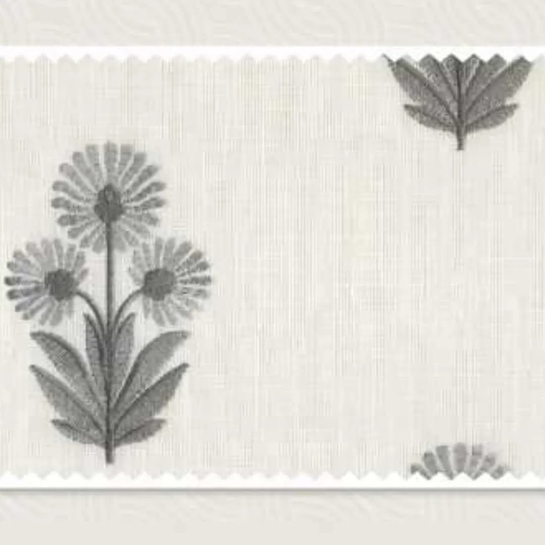 PLASMA | ALDEN10 Upholstery Embroidery Fabric - Elegant Comfort