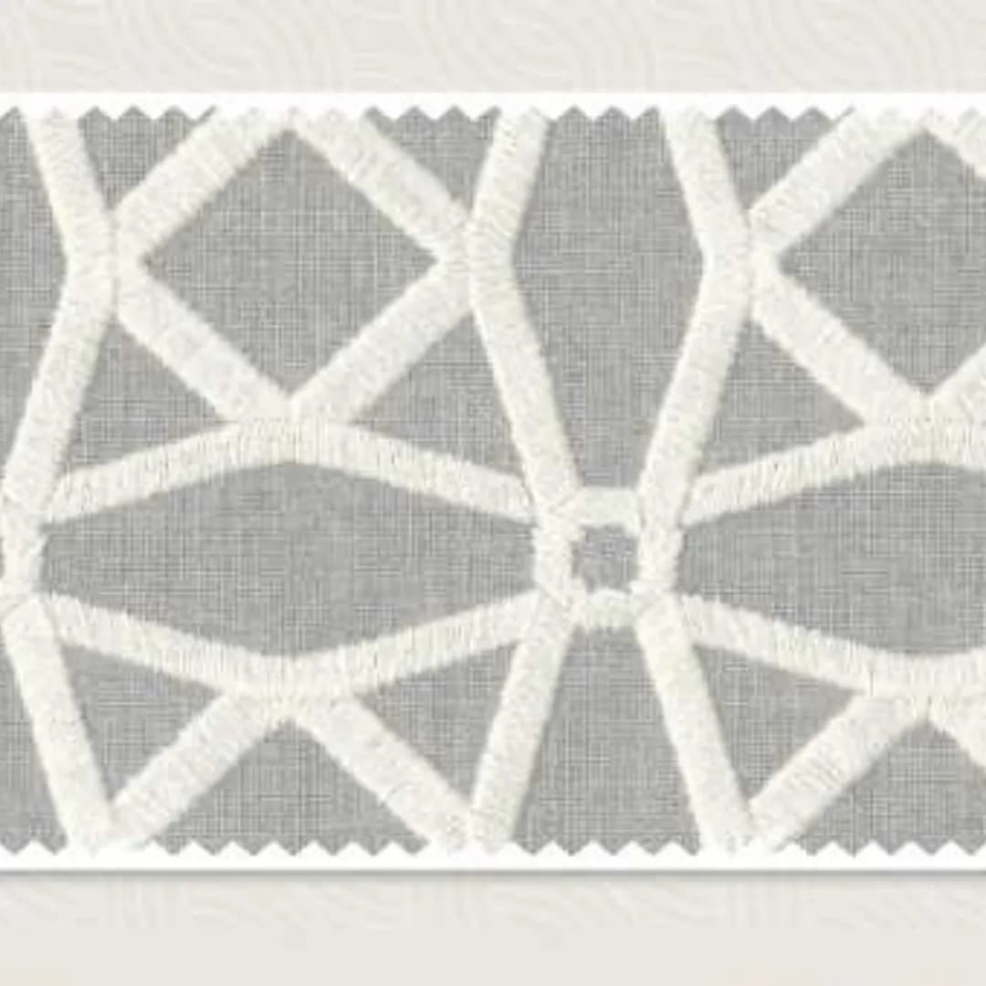 CHURU | BAY0021 Bayana Embroidery Fabric - Timeless Textile Elegance
