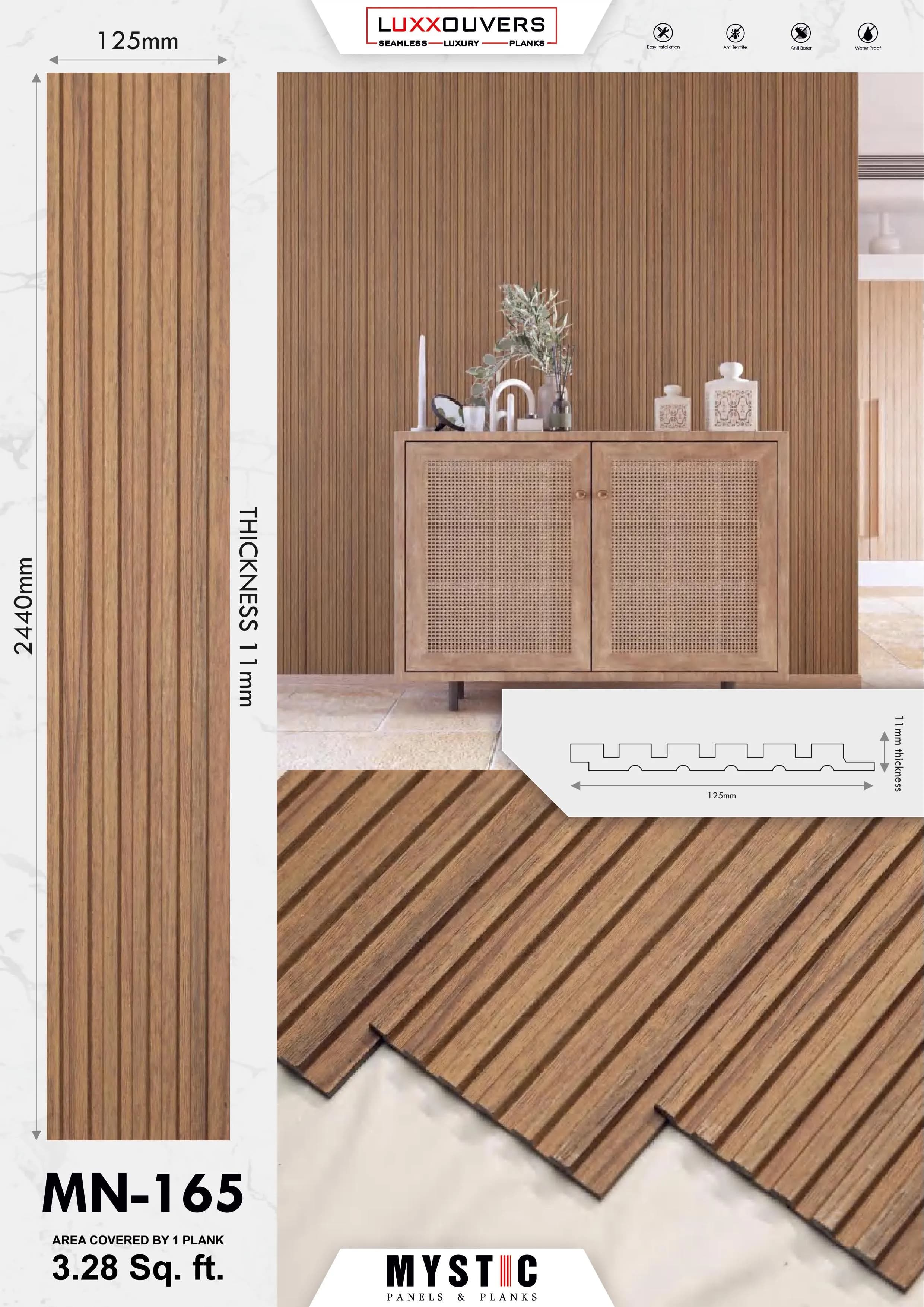 MN-153 Wall Panelling - Tuscany Charcoal