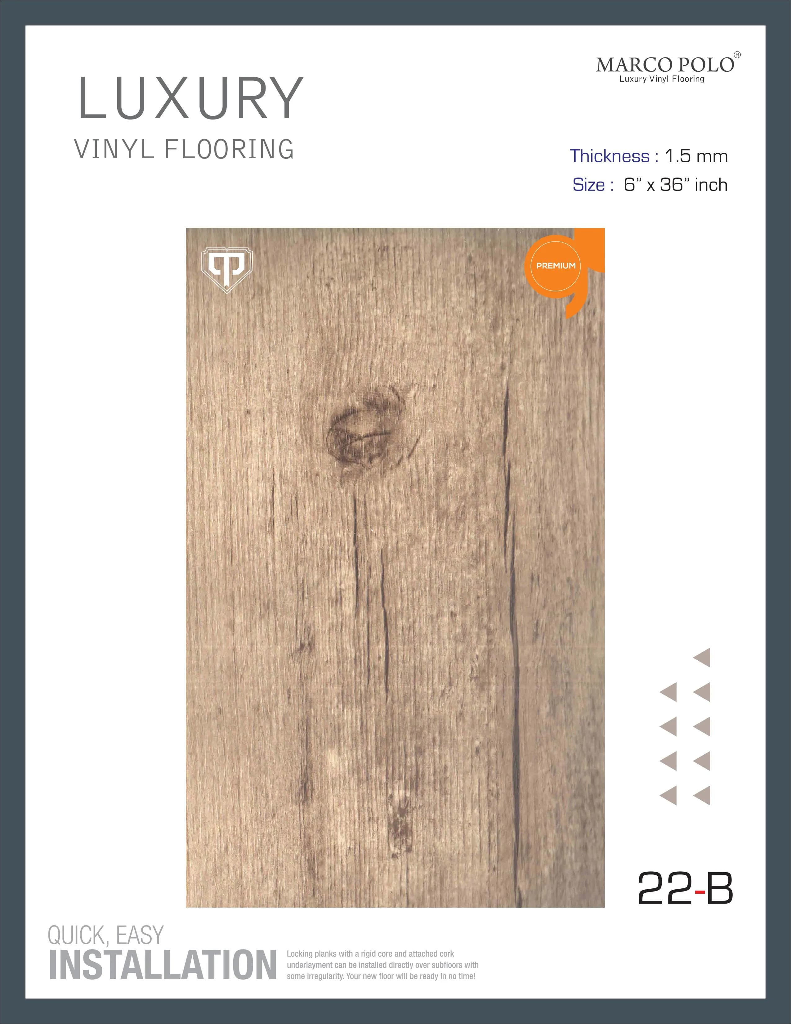 22-B Marcopolo PVC Plank Flooring