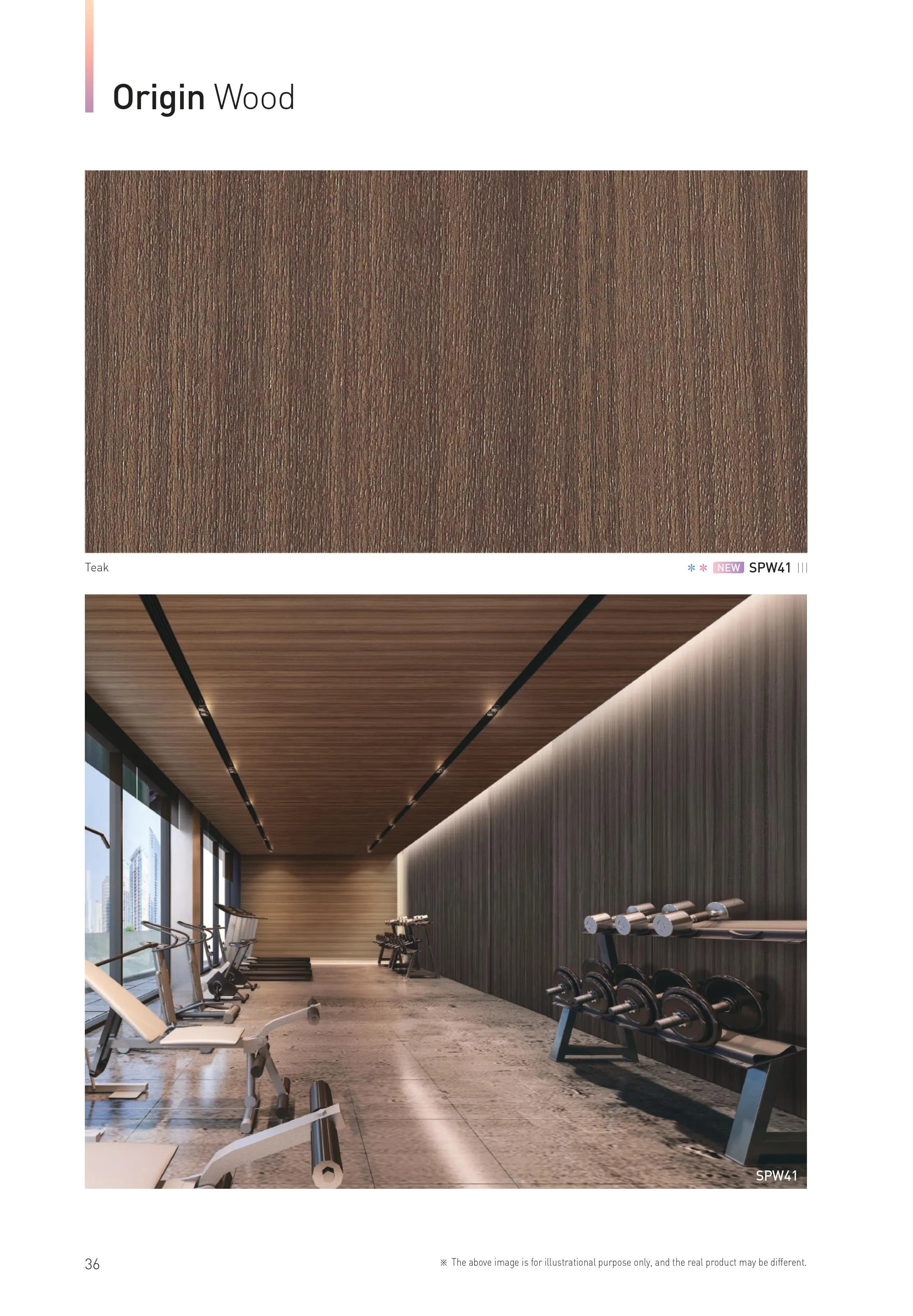 Origin Wood SPW41 Interior Film - Wall Decor