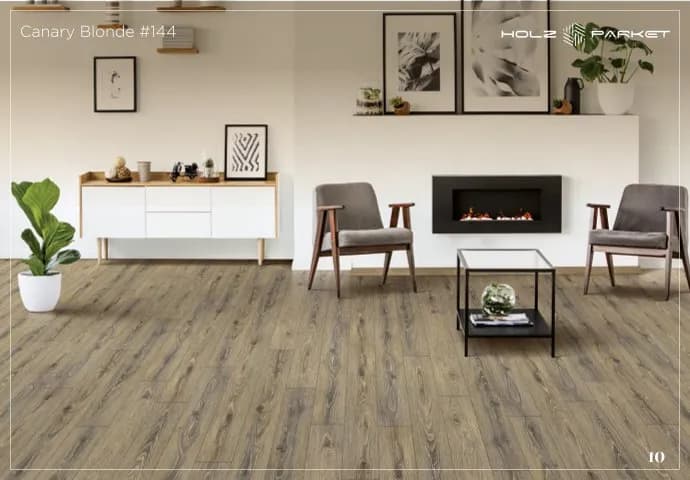 Canary Blonde #144 Evoke Lamiwood 12MM Laminate Flooring