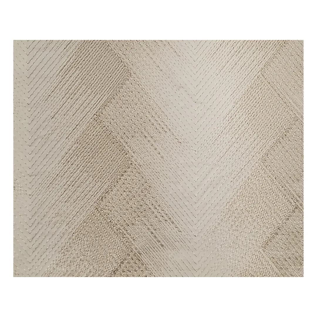 D'Decor Embroidered Curtains SNO.10 - Frost Design, Bermuda Quality