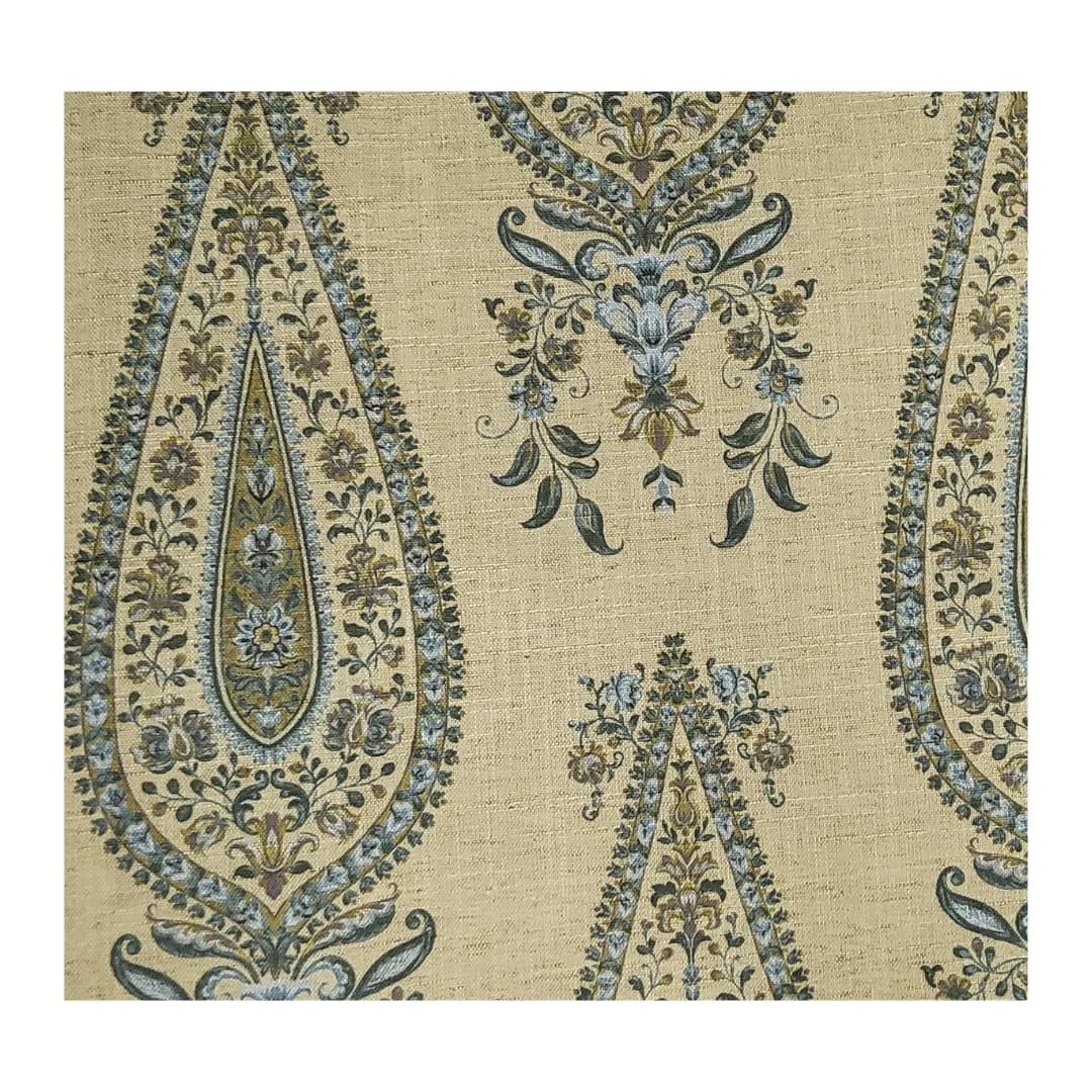 Jaamavar Thames Fabric - Polyester Cotton Linen Blend Serial No.274