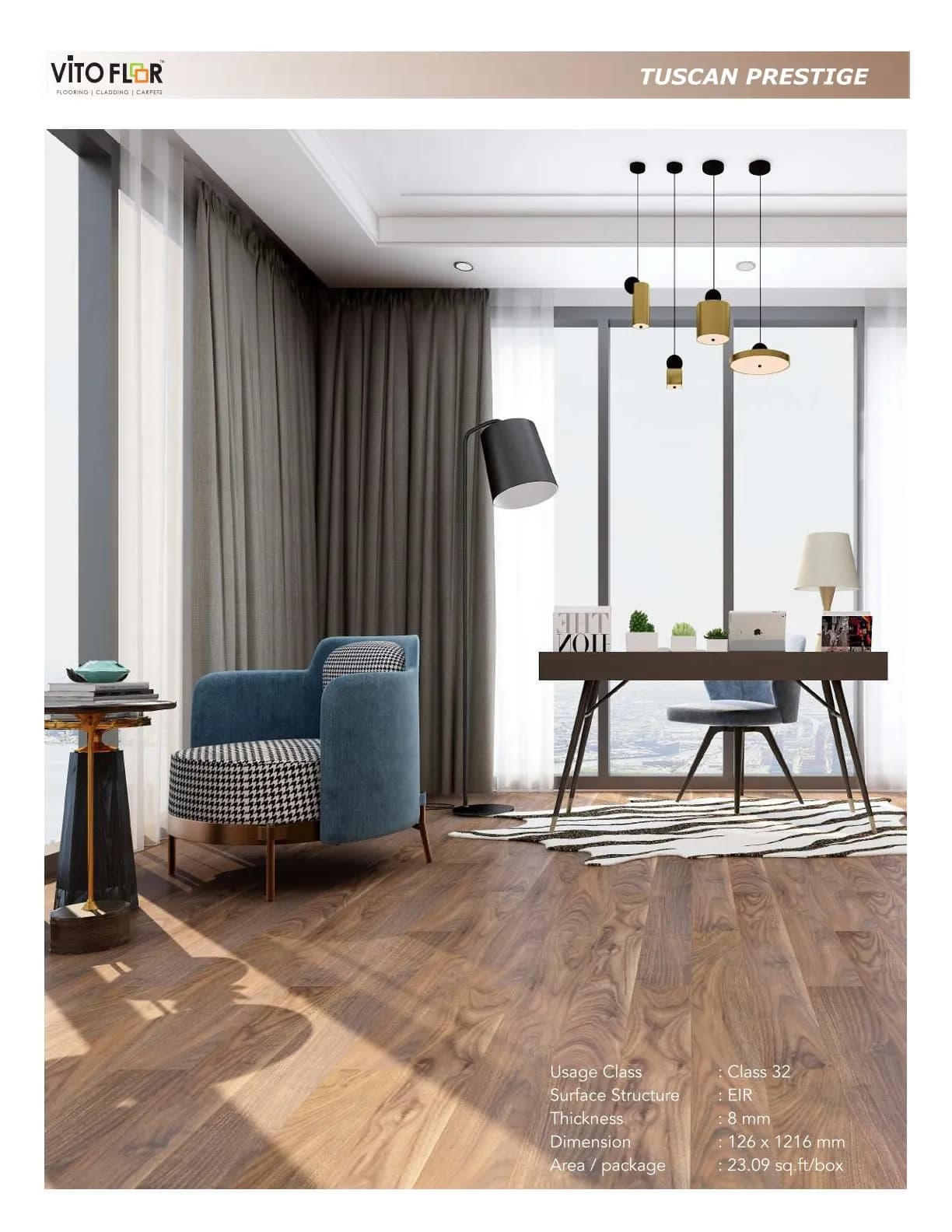 EIR - Vito 8mm Laminate Flooring – Durable & Stylish