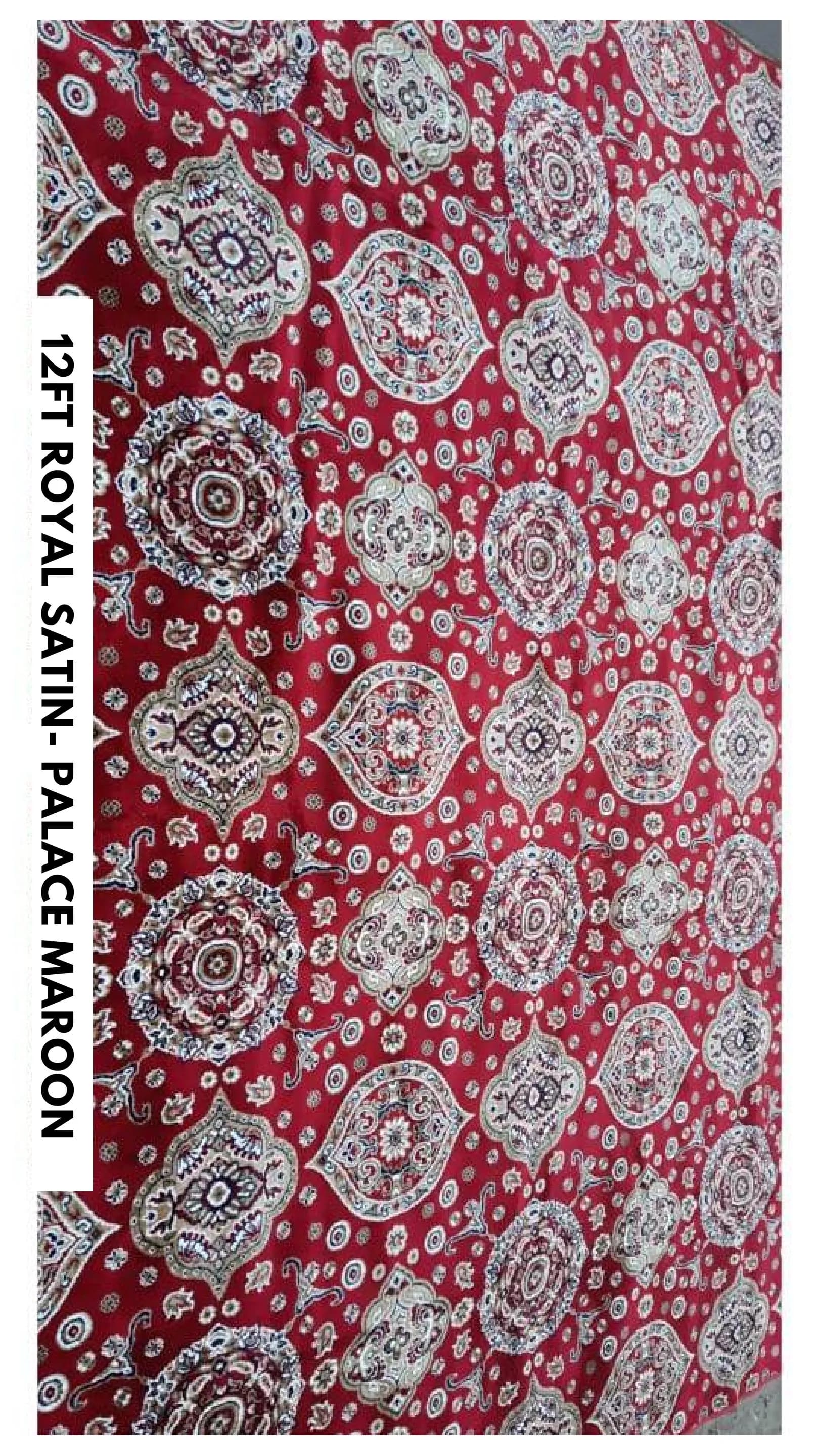 Satin Carpet Tile Palace Mahroon – Premium Flooring Solution