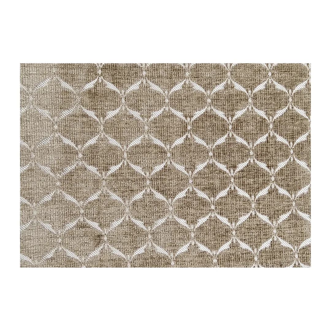 Damask Burnt Sugar Sofa Fabric - 100% Polyester