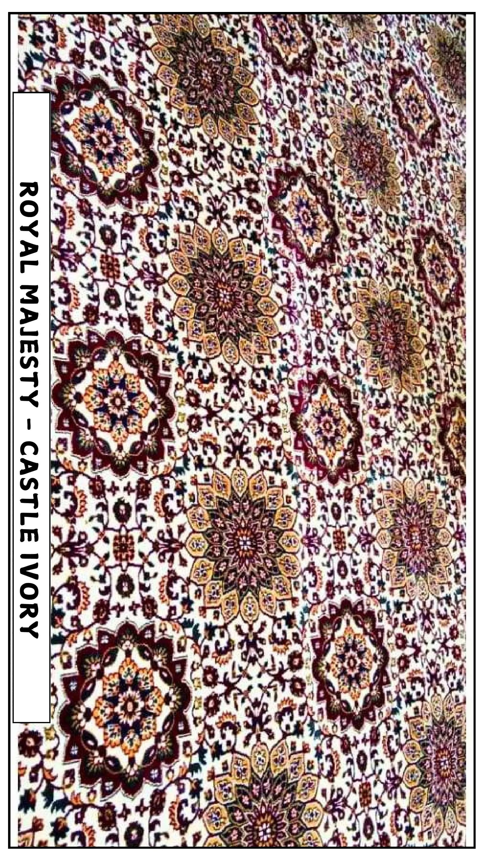 Royal Majesty Carpet Tile - Castle Ivory