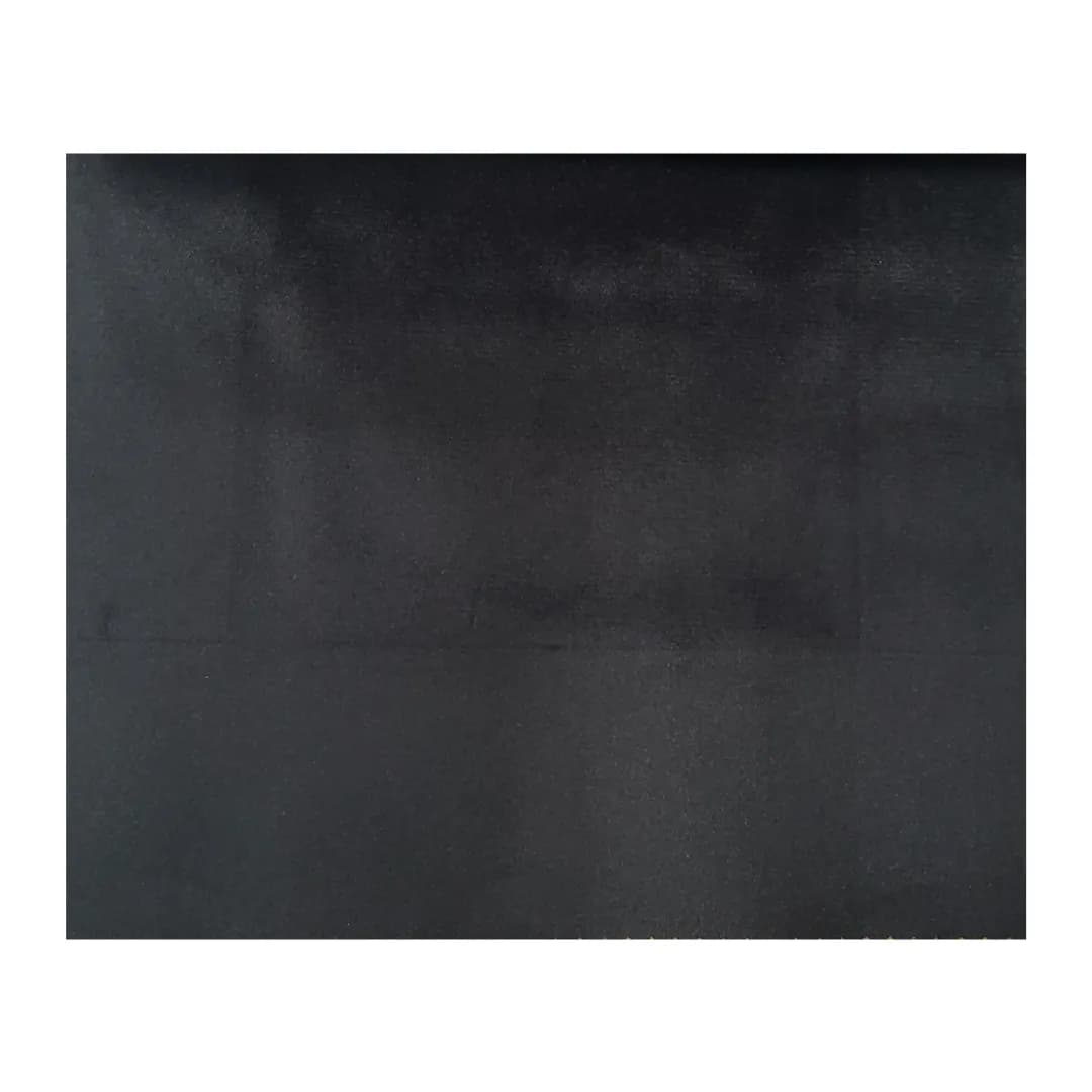 VAGUE 55" Wide 100% Jet Black Fabric