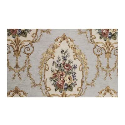 VERONA Shade-Grey Georgia Jacquard Sofa Fabric - S.NO.22