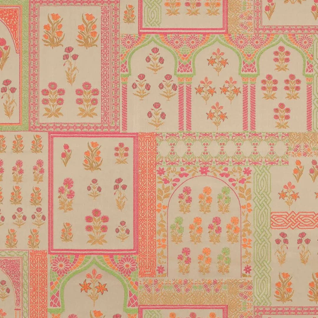Vaya King’s Landing Citadel Primrose Curtain Fabric - Highgarden
