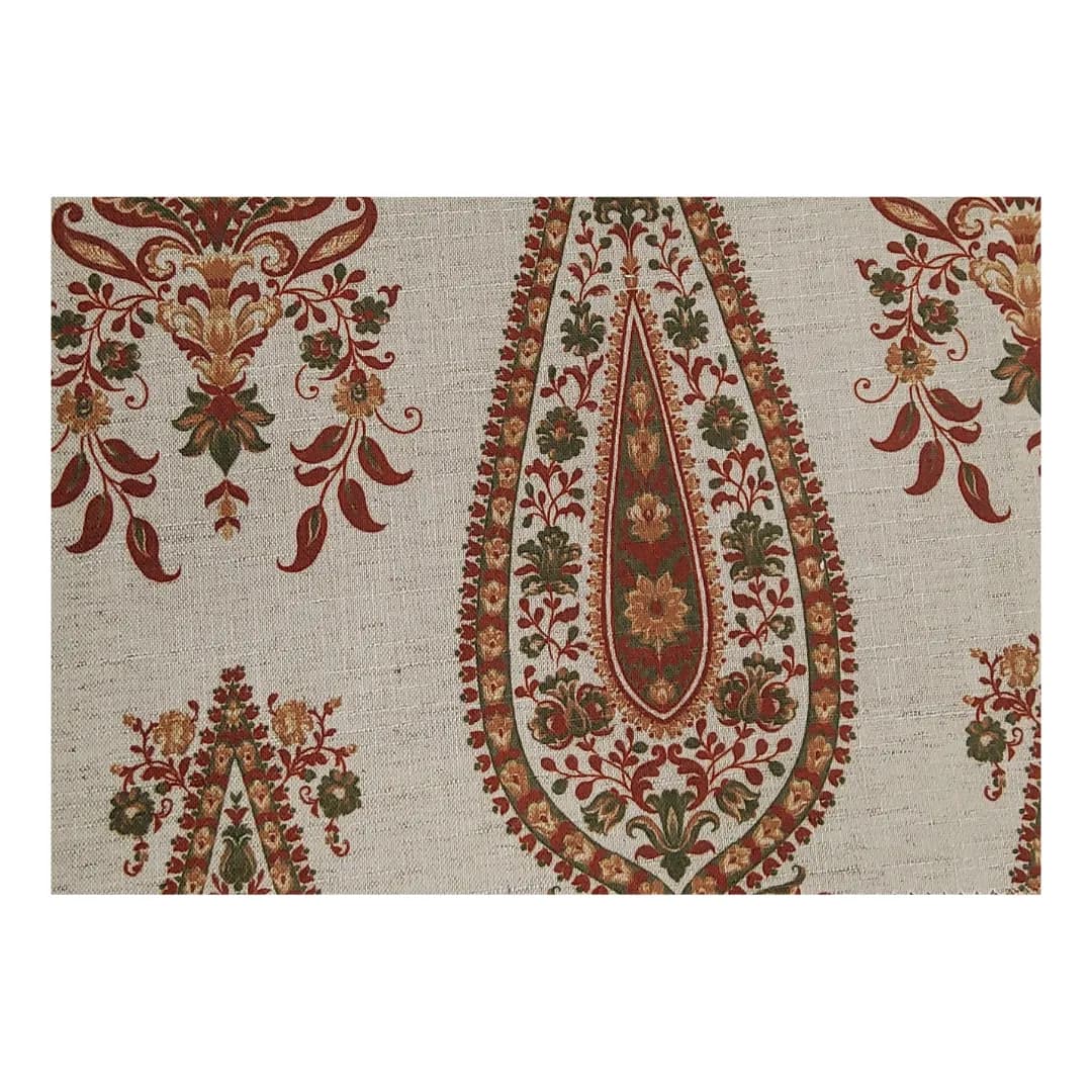 Jaamavar Thames Fabric - Polyester Cotton Linen Blend Serial No.307