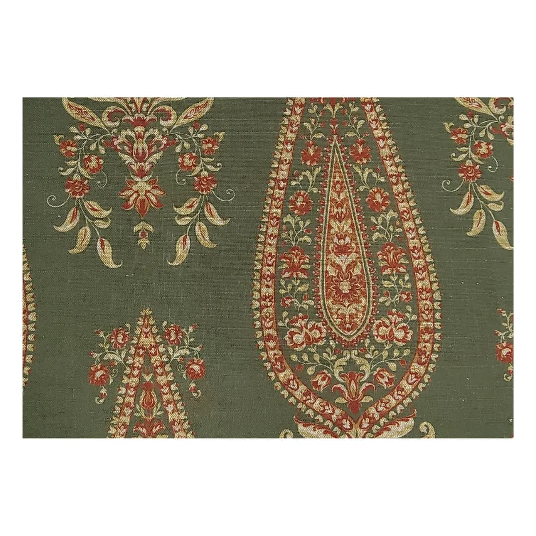Jaamavar Thames Fabric - Polyester Cotton Linen Blend Serial No.312