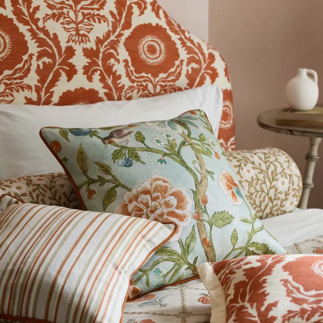 Mirabell 04 Pure Cotton Fabric - Upholstery Grade