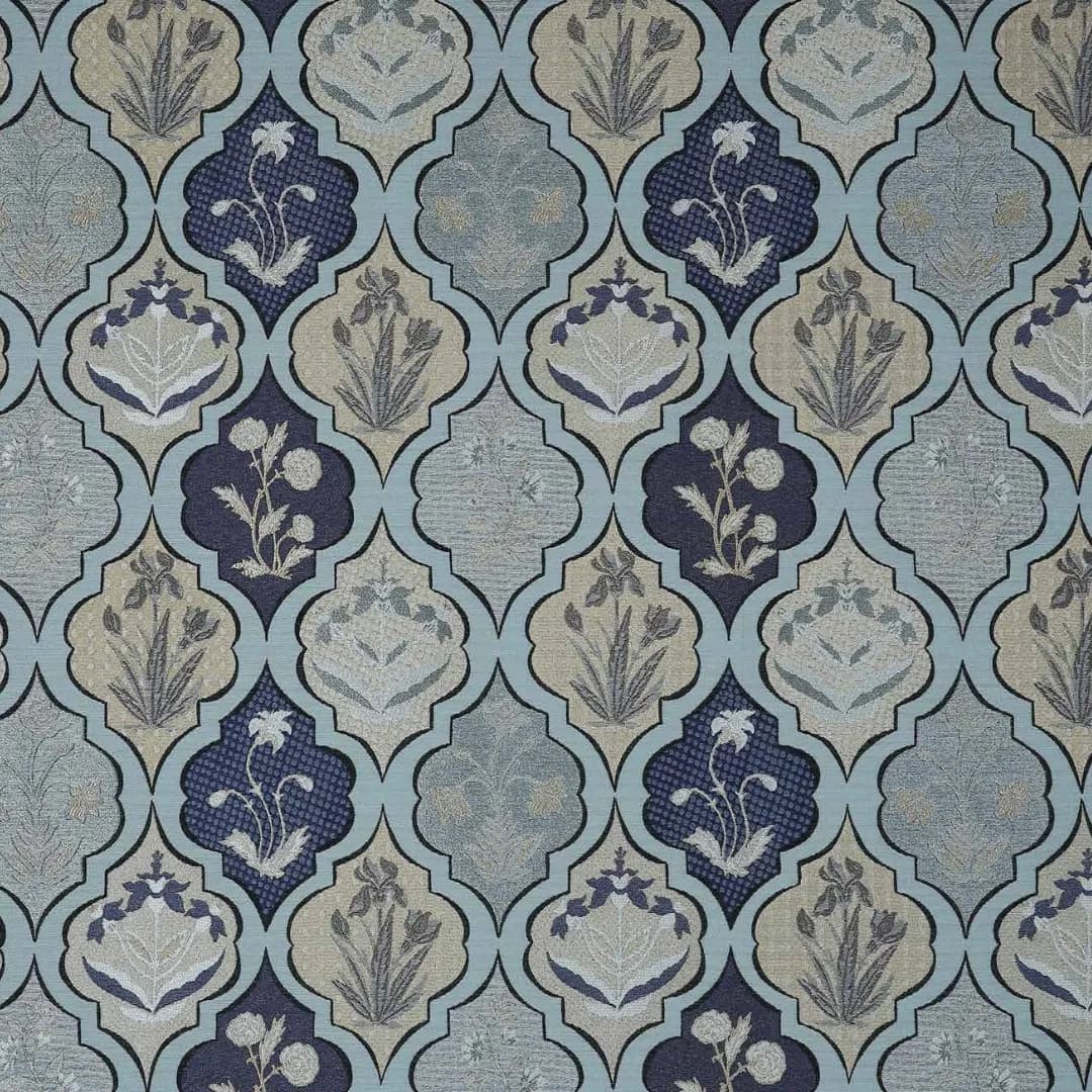 Vaya Jamewar Meenakari Allure Curtain Fabric – Elegant & Durable
