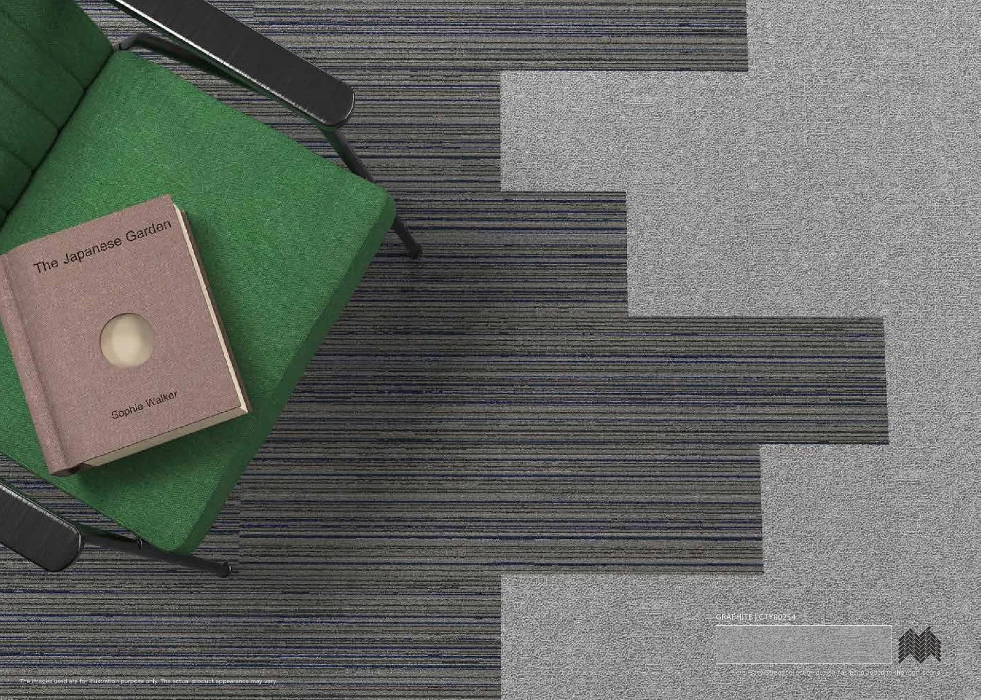 Earthy Woods Carpet Tile CTY00254 - Durable & Stylish