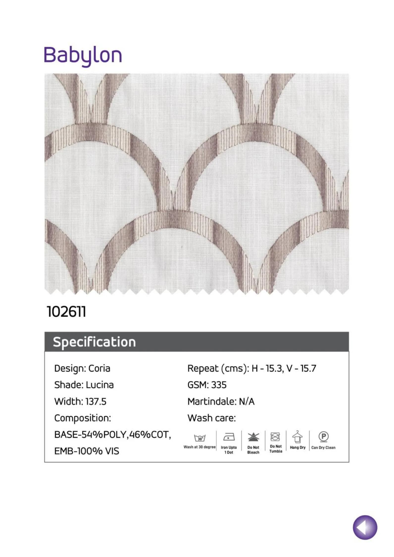 BabyLon 102611 Linen Fabric - Soft & Breathable