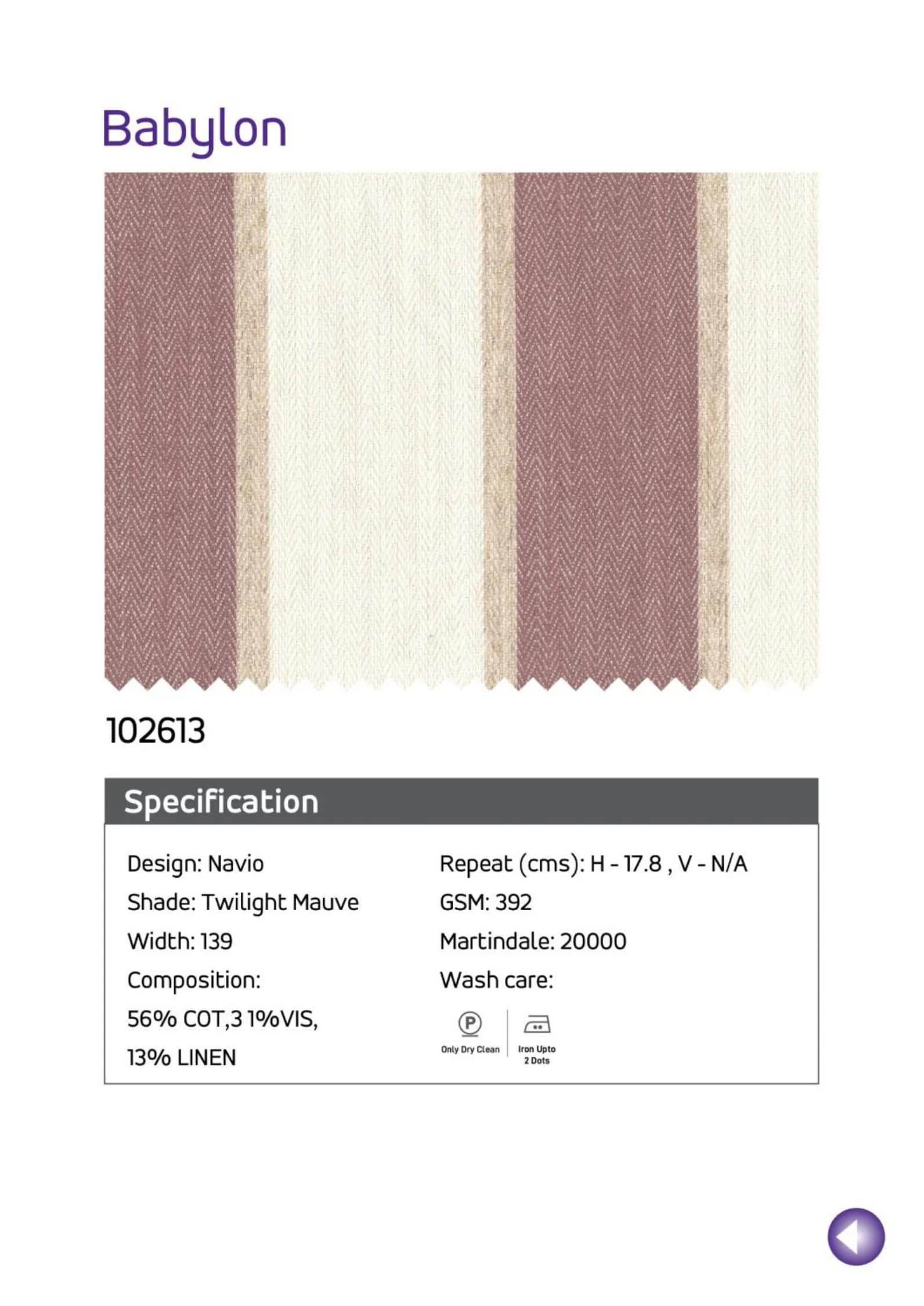 BabyLon 102613 Linen Fabric