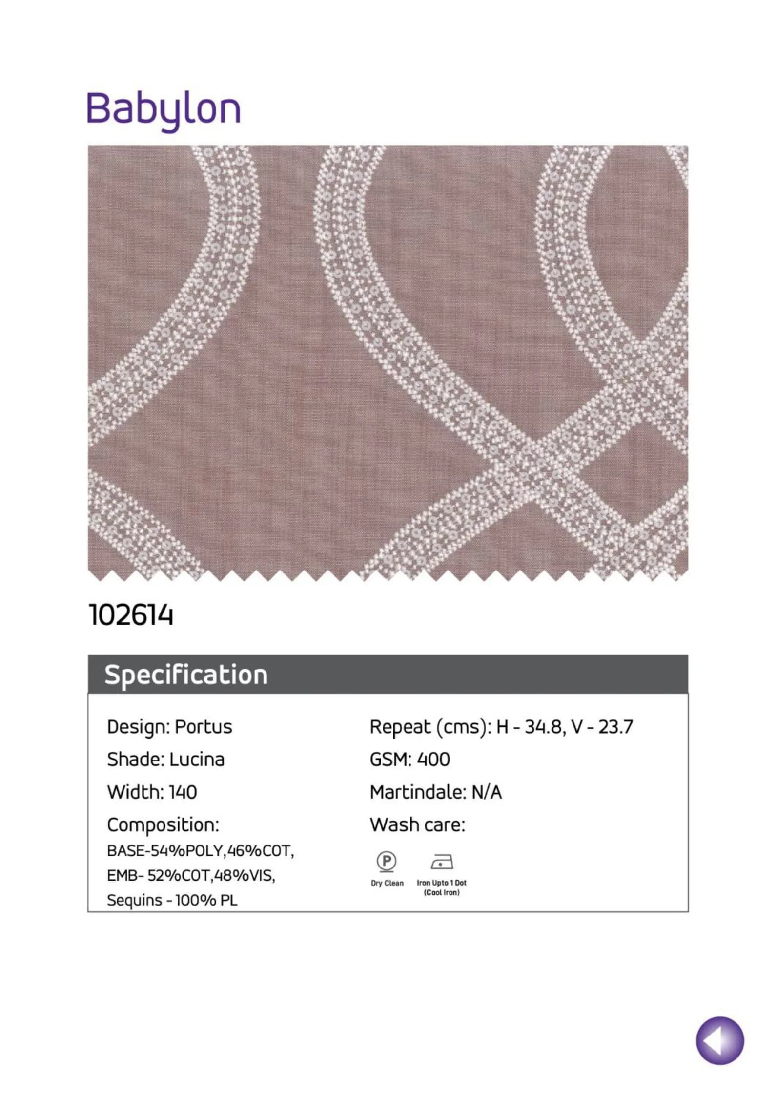 BabyLon 102614 Linen Fabric