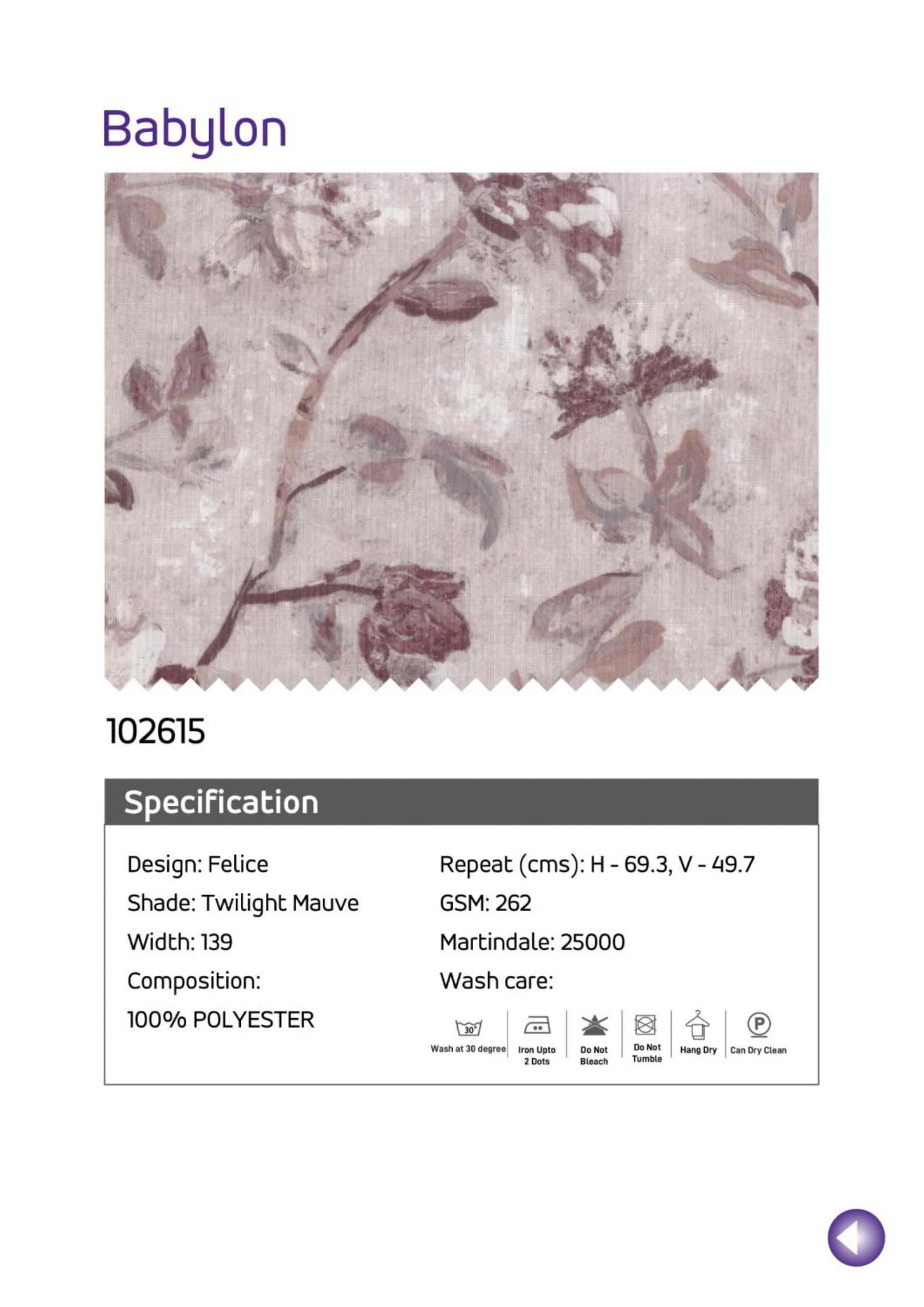 BabyLon 102615 Linen Fabric