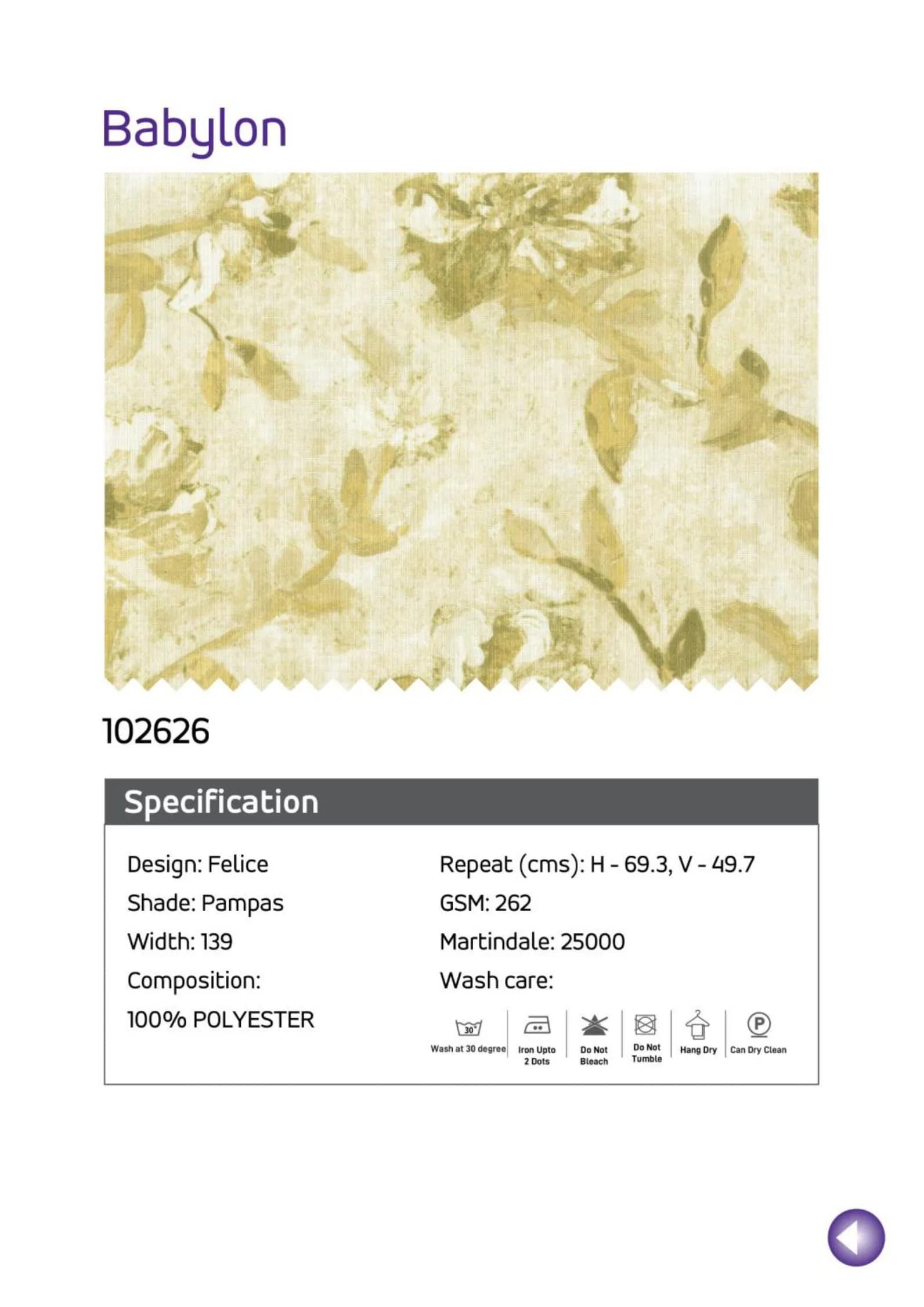 BabyLon 102626 Linen Fabric
