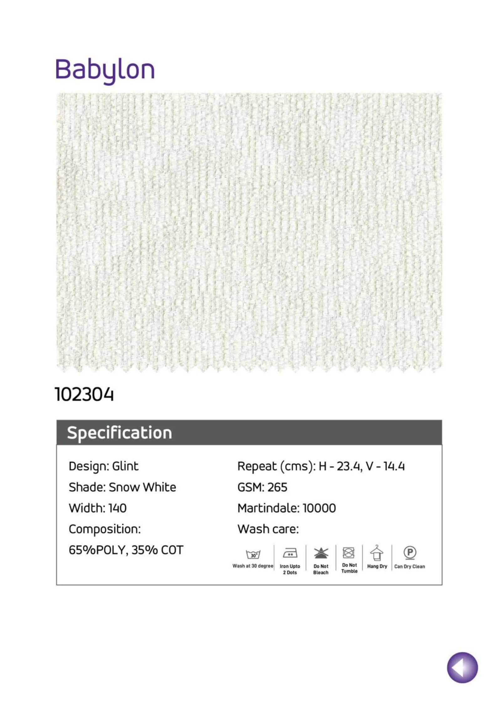 BabyLon Linen Fabric - 102304
