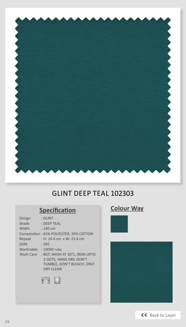 Glint Deep Teal Paint - 102303