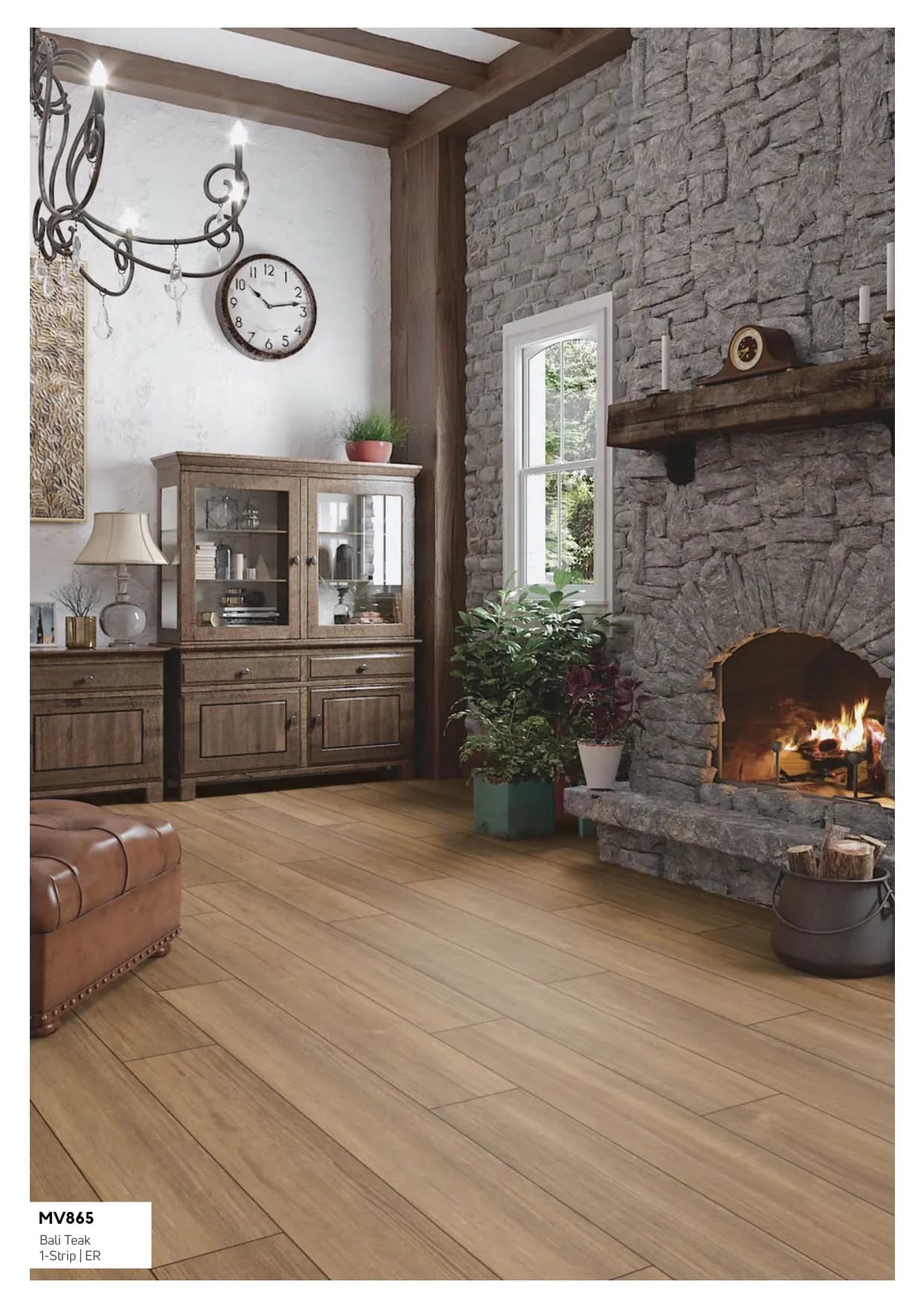 MV865 Bali Teak Exquisit Kronotex Laminate Wooden Flooring
