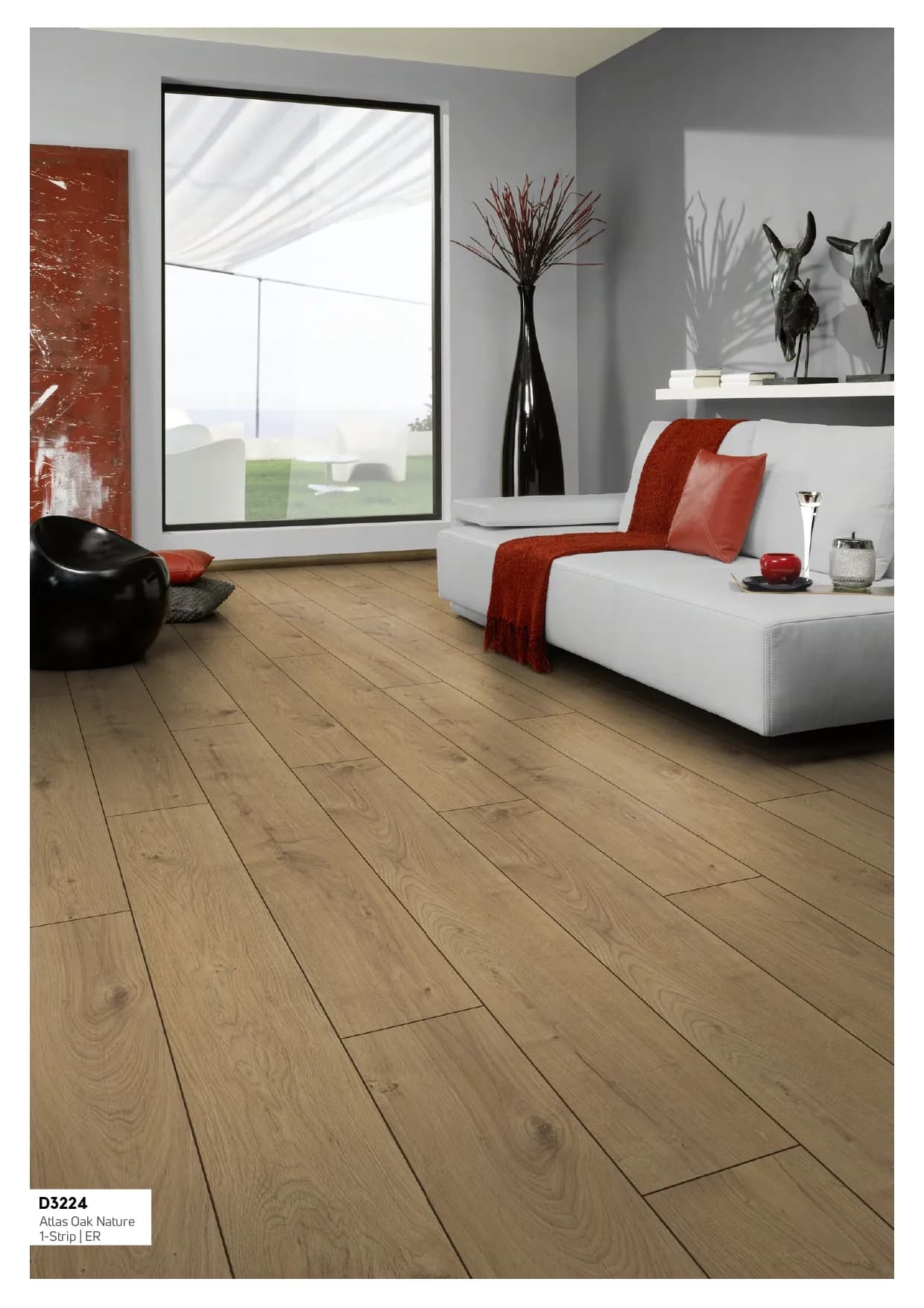 D3224 Atlas Oak Nature Exquisit Kronotex Laminate Wooden Flooring