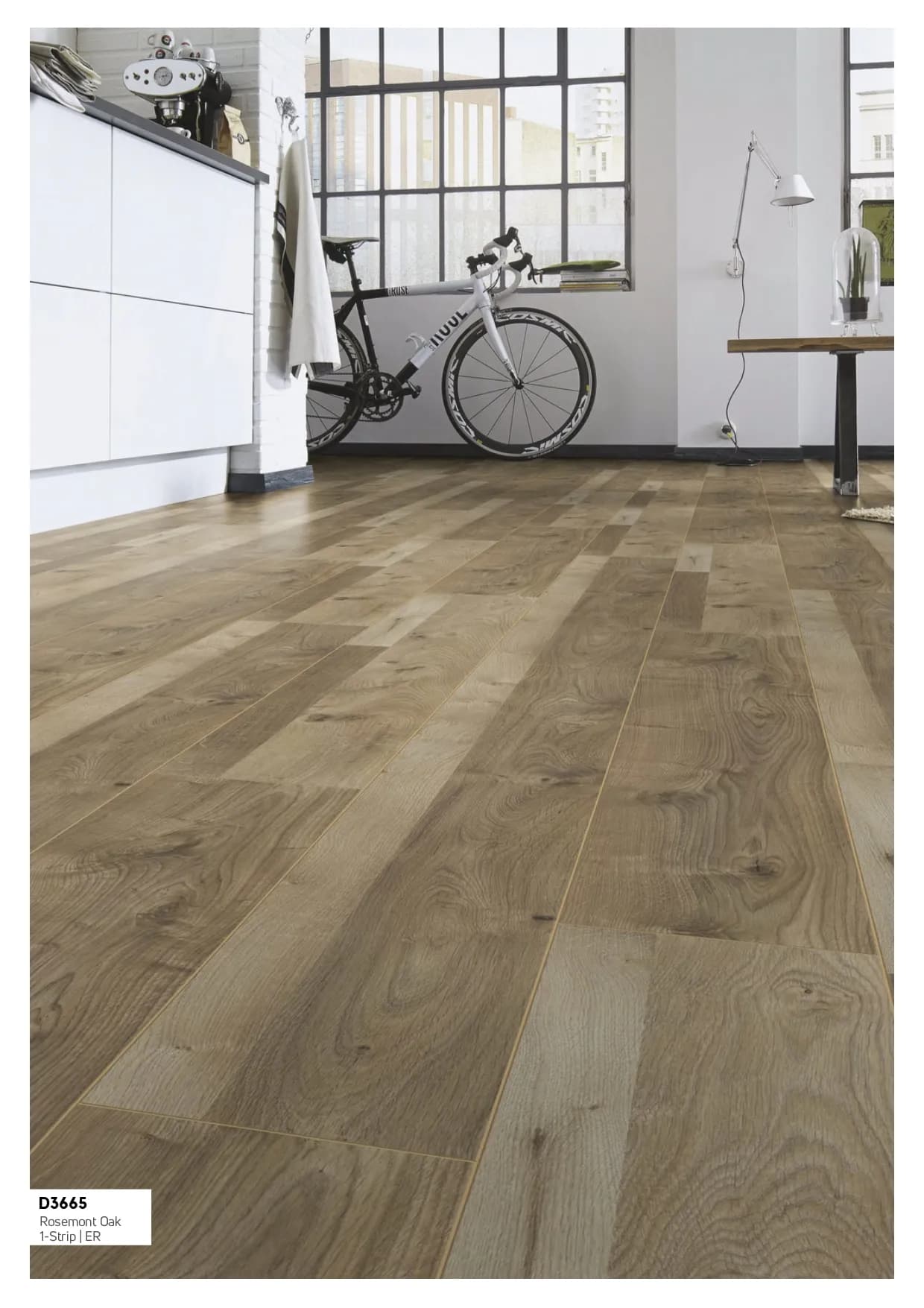 D3665 Rosemont Oak Exquisit Kronotex Laminate Wooden Flooring