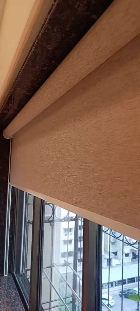 Roller Blind with Side Frame – Perfect Fit & Privacy