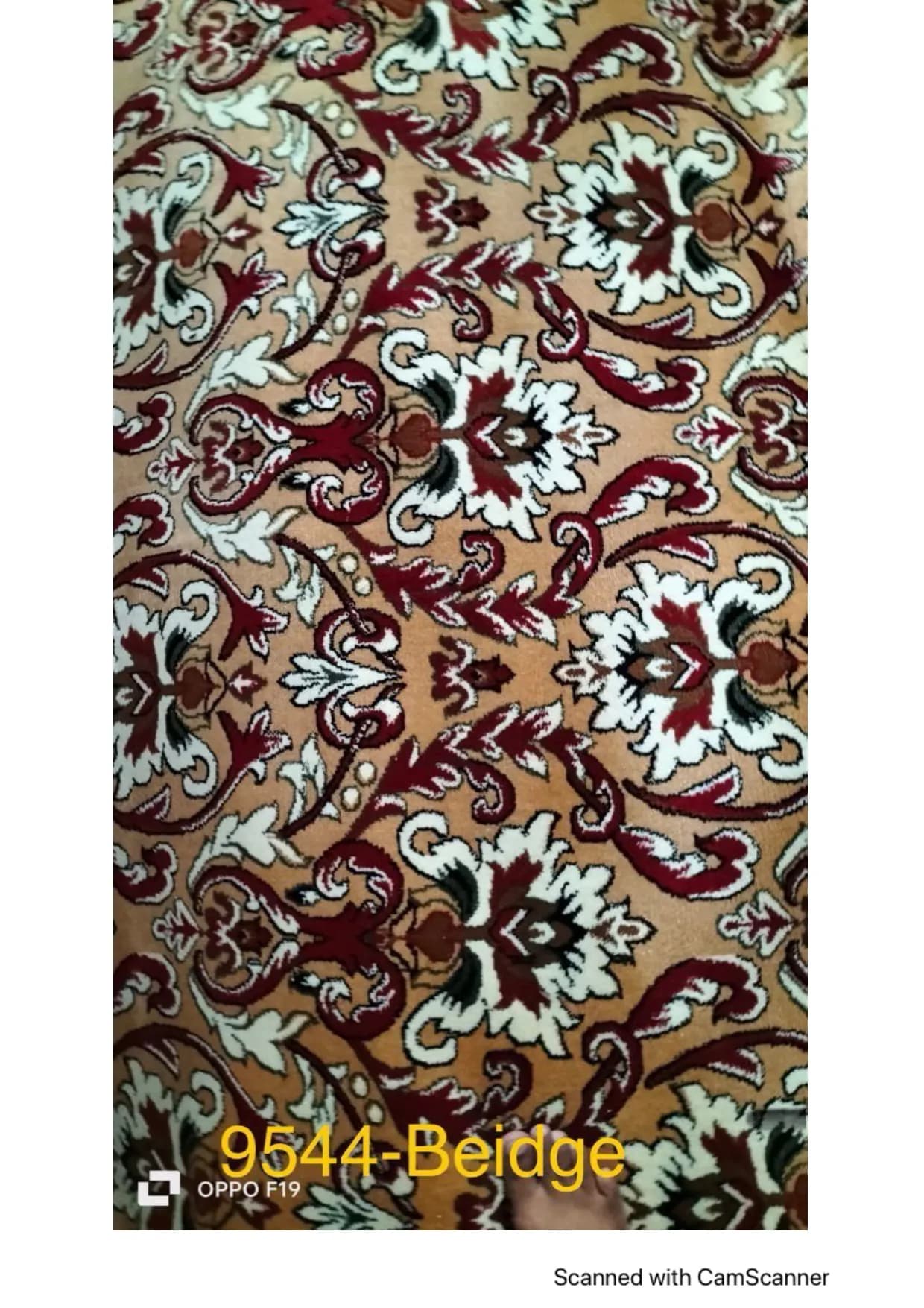 9544Beidge Gold Kohinoor Carpets – Premium Handcrafted Elegance