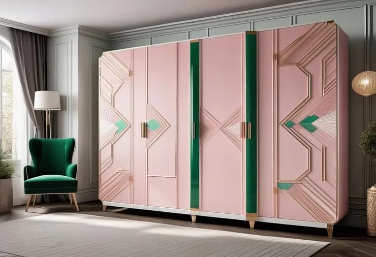 Customized Wardrobe Mural