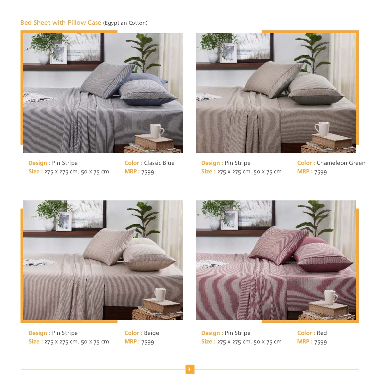 Inner City bedsheet with pillow case