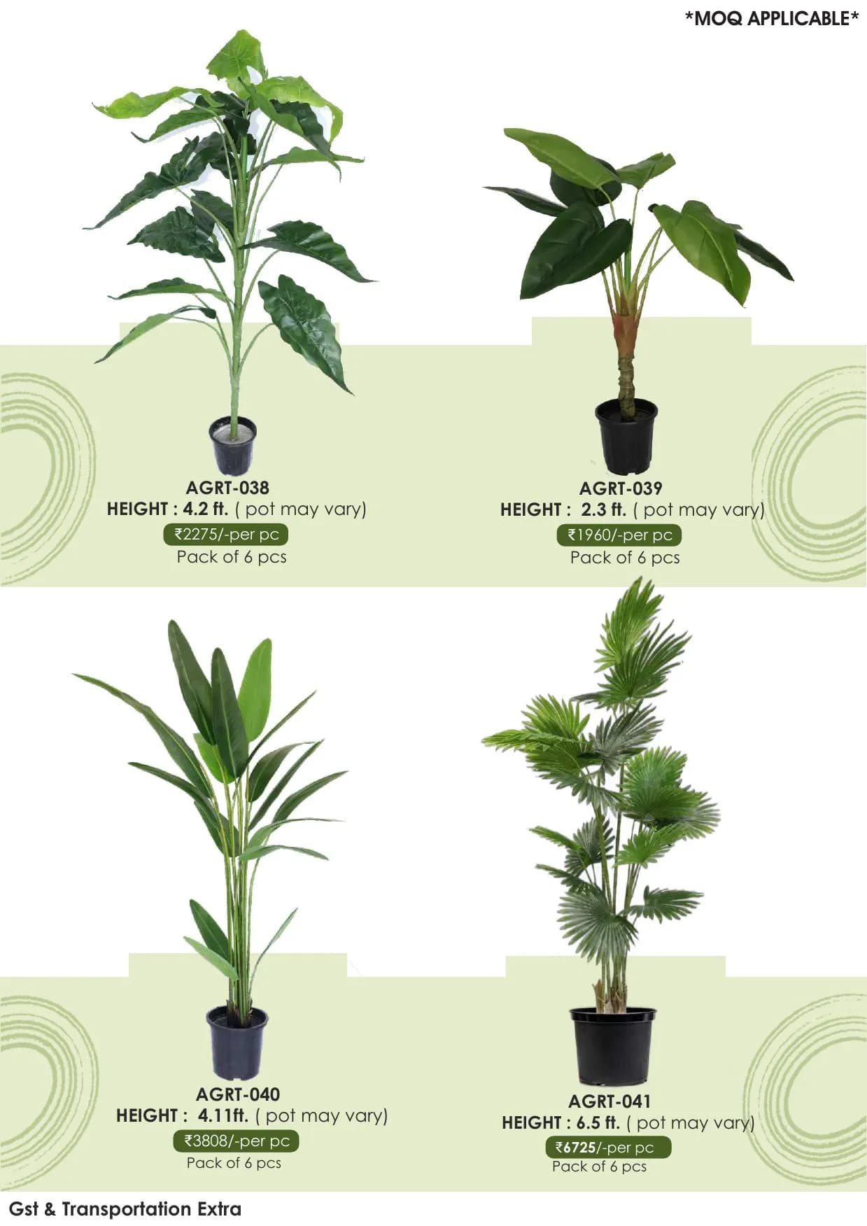 Green Revolution Artificial Plants - AGRT-038