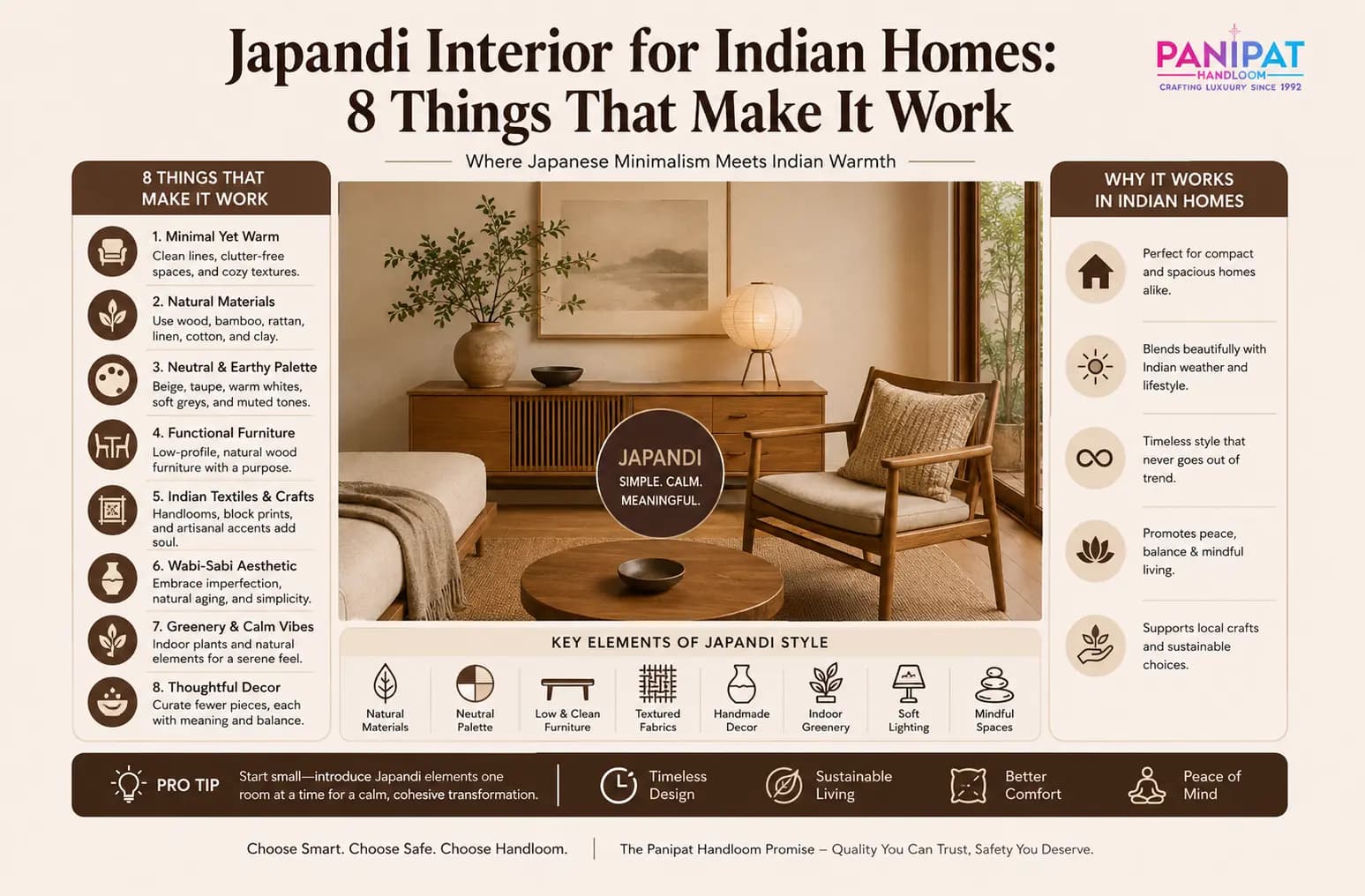 Japandi Interior for Indian Homes: 8 Things That Make It Work