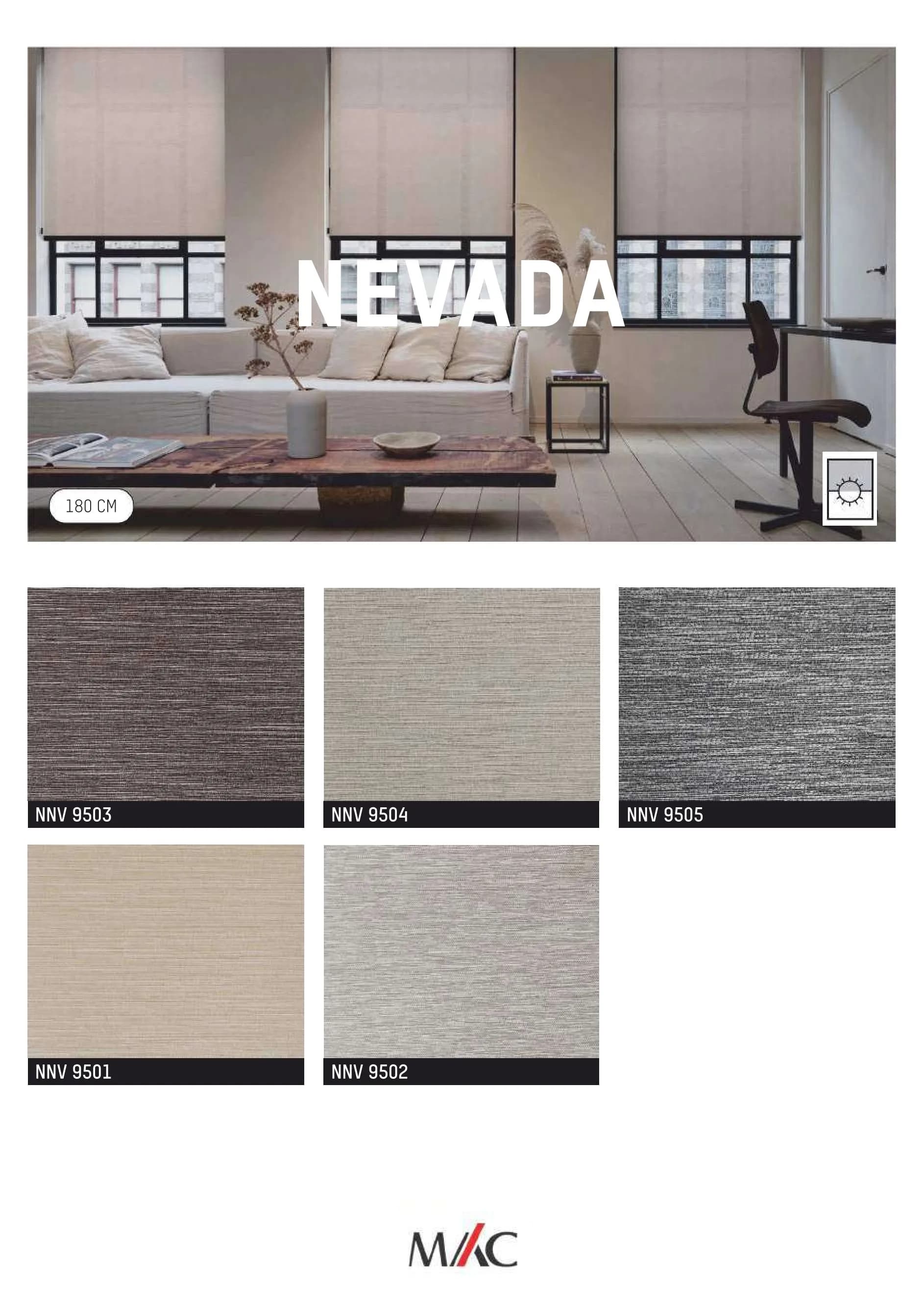 Mac Nature Blinds NEVADA – Stylish & Durable Window Blinds